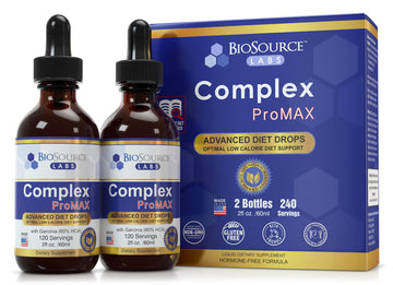 BioSource Labs Complex ProMAX Premium Diet Drops (2 x 2 oz Bottle) BioSource LabsUS supplements