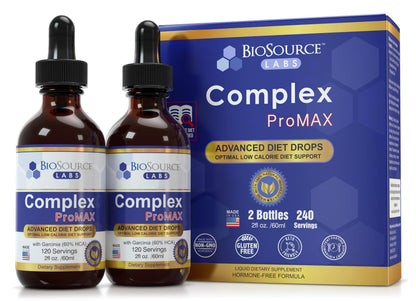 BioSource Labs Complex ProMAX Premium Diet Drops (2 x 2 oz Bottle) BioSource LabsUS supplements