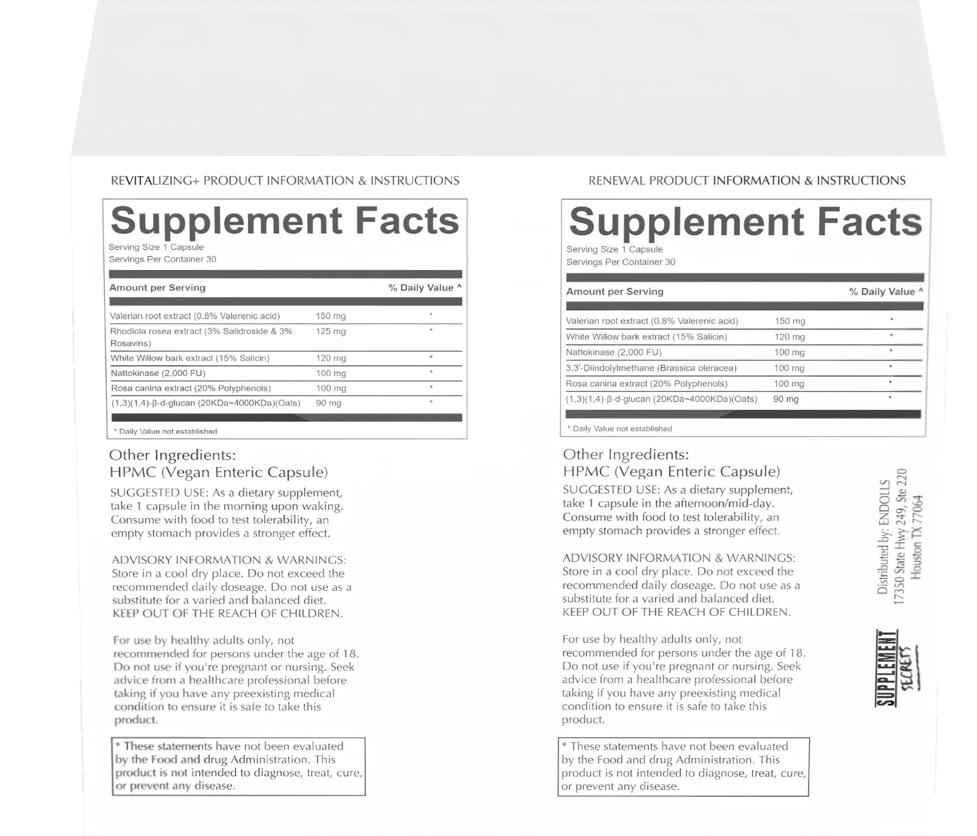 ENDOLLS Endo Warrior Natural Support ENDOLLSAu supplements