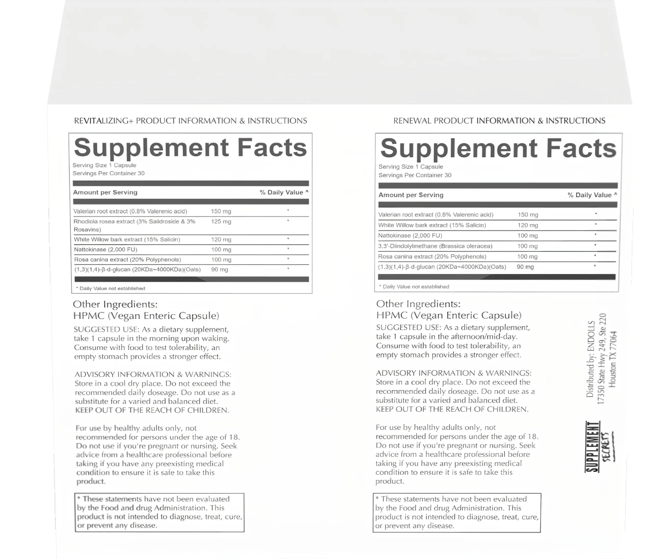 ENDOLLS Endo Warrior Natural Support ENDOLLSAu supplements