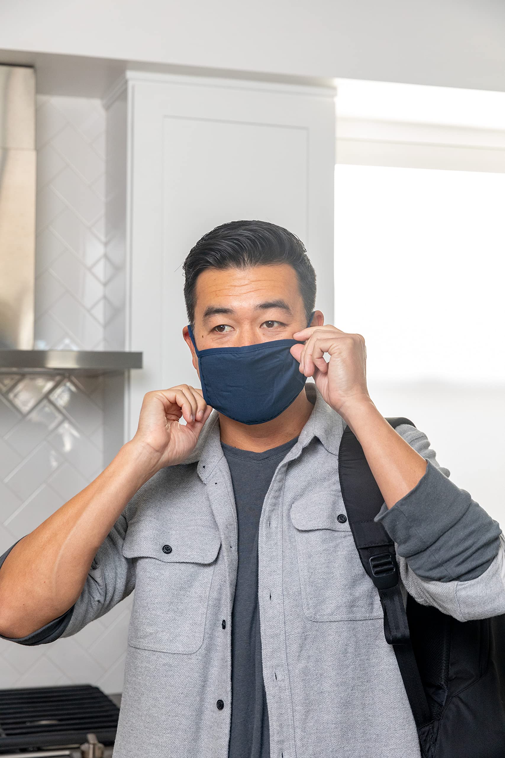 MaryRuth's Face Masks Made with 100% Organic Cotton | Soft and Secure 3-Layer Protection | Breathable Comfortable and Reusable Face Masks | One Size Fits Most | 3 Pack MARYRUTH'SUS supplements
