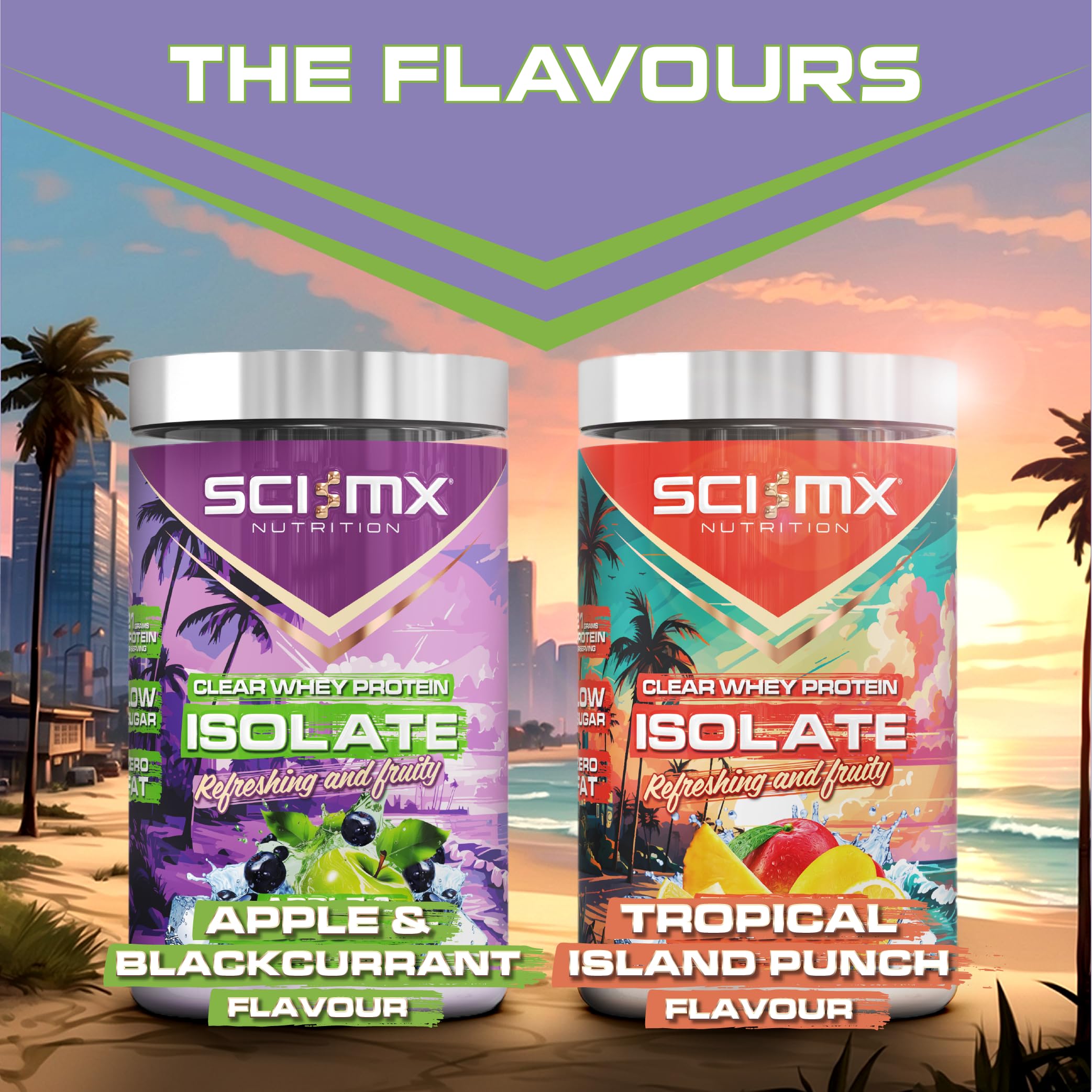 SCI-MX Clear Whey Isolate Protein - Apple and Blackcurrant Flavour - Lean Potein Formula for Muscle Growth SCI-MXAu supplements