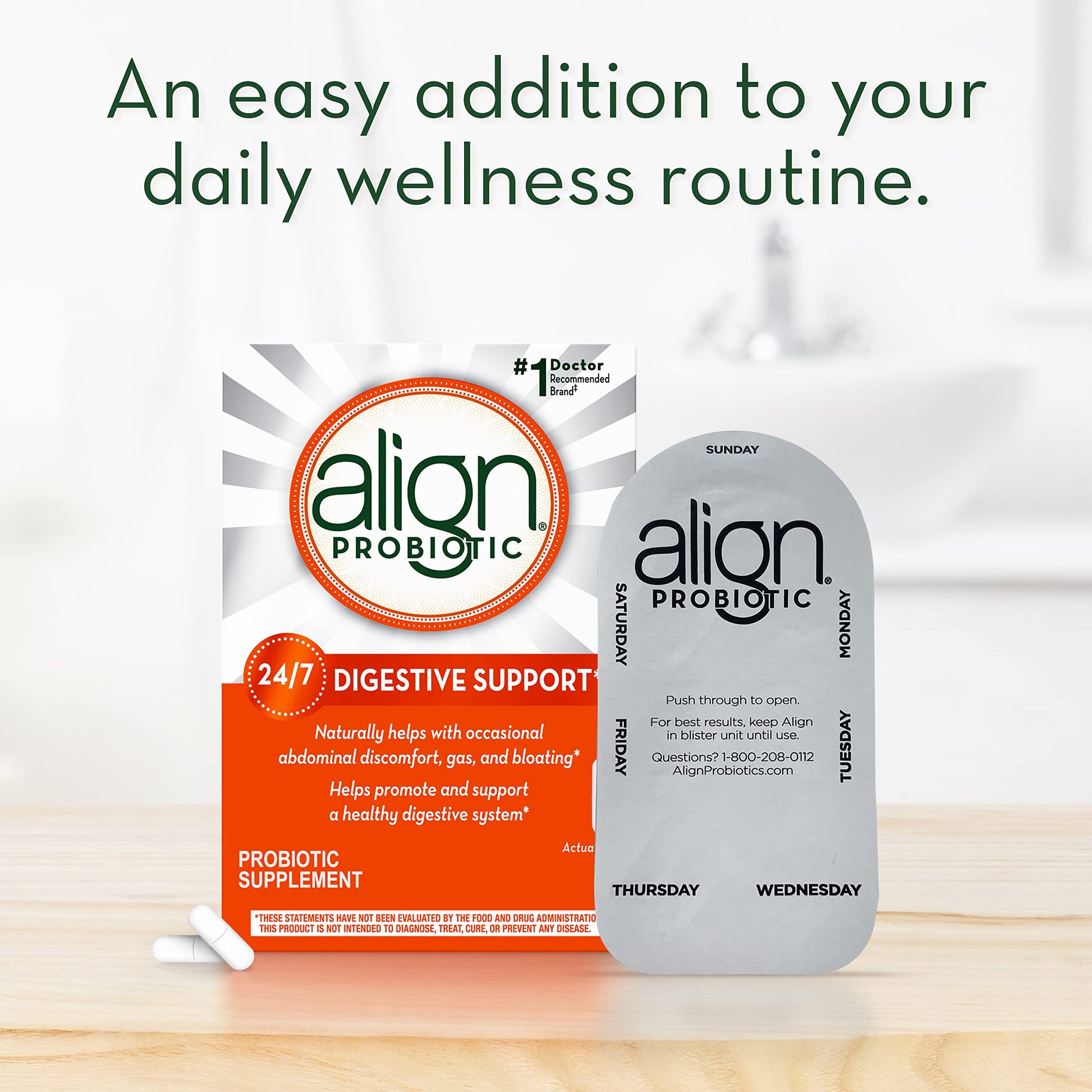 Align Probiotic, Probiotics for Women and Men, Daily Probiotic Supplement for Digestive AlignAu supplements