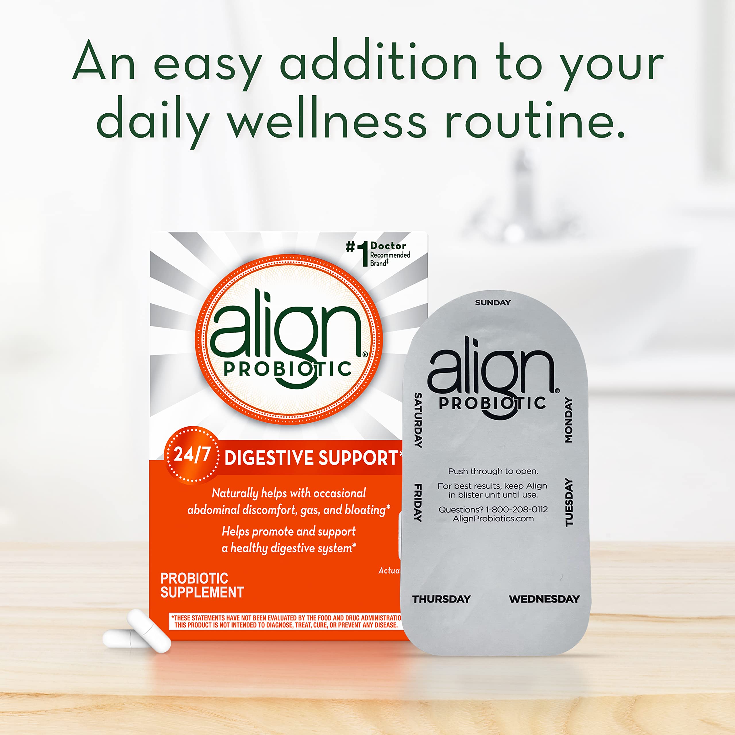 Align Probiotic, Probiotics for Women and Men, Daily Probiotic Supplement for Digestive AlignAu supplements