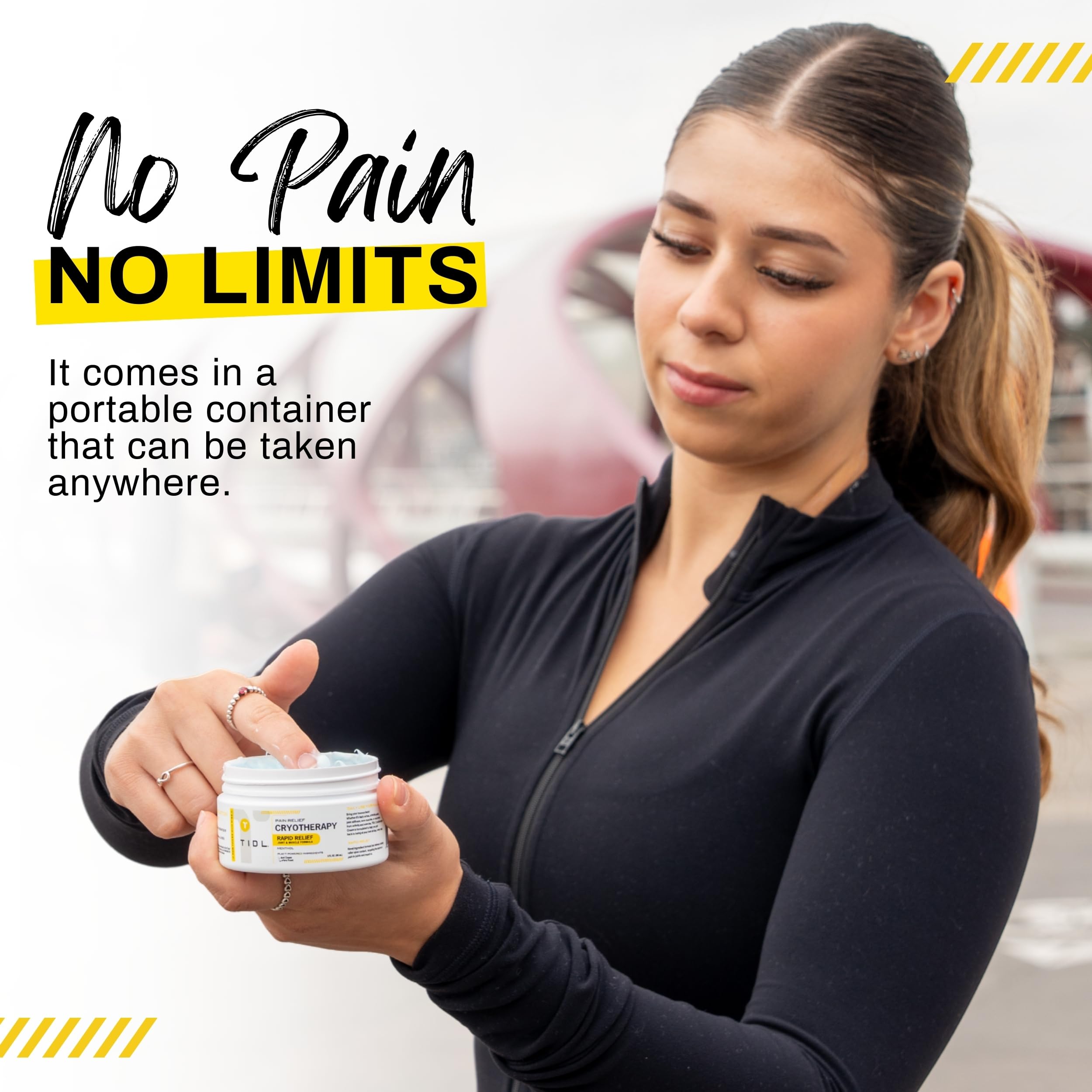 TIDL Cryotherapy Pain Relief Cream, 3 Oz, Targeted Neck Pain, Joint & Muscle Pain Relief with Organic, Plant-Based Menthol, Instant Cooling for Sport & Post Workout Full Body Recovery TIDLAu supplements