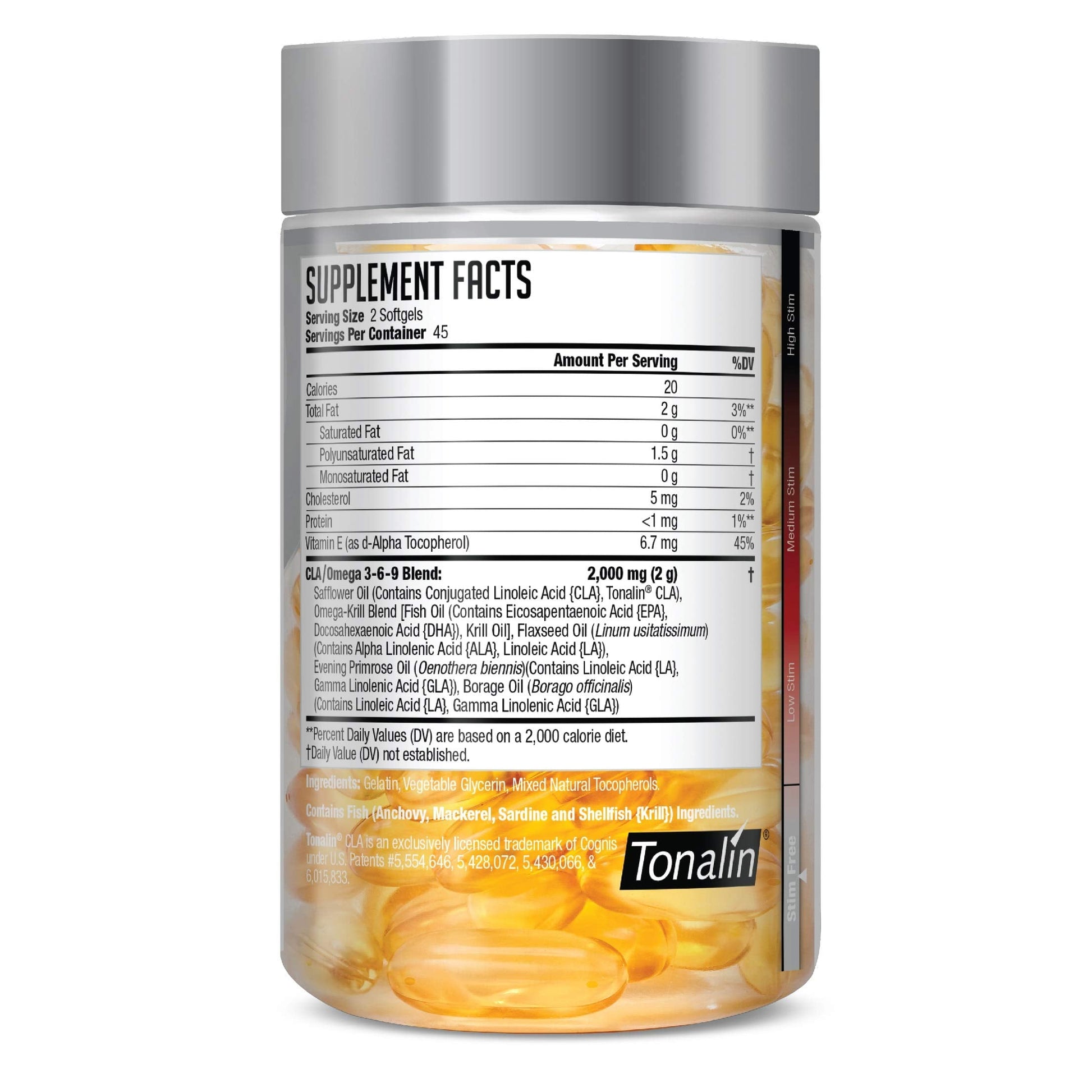 Censor NDS Nutrition Fat Loss and Body Toner with CLA, Fish Oil, Safflower and Omega 3-6-9 Blend CensorUS supplements
