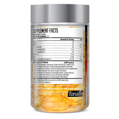 Censor NDS Nutrition Fat Loss and Body Toner with CLA, Fish Oil, Safflower and Omega 3-6-9 Blend CensorUS supplements