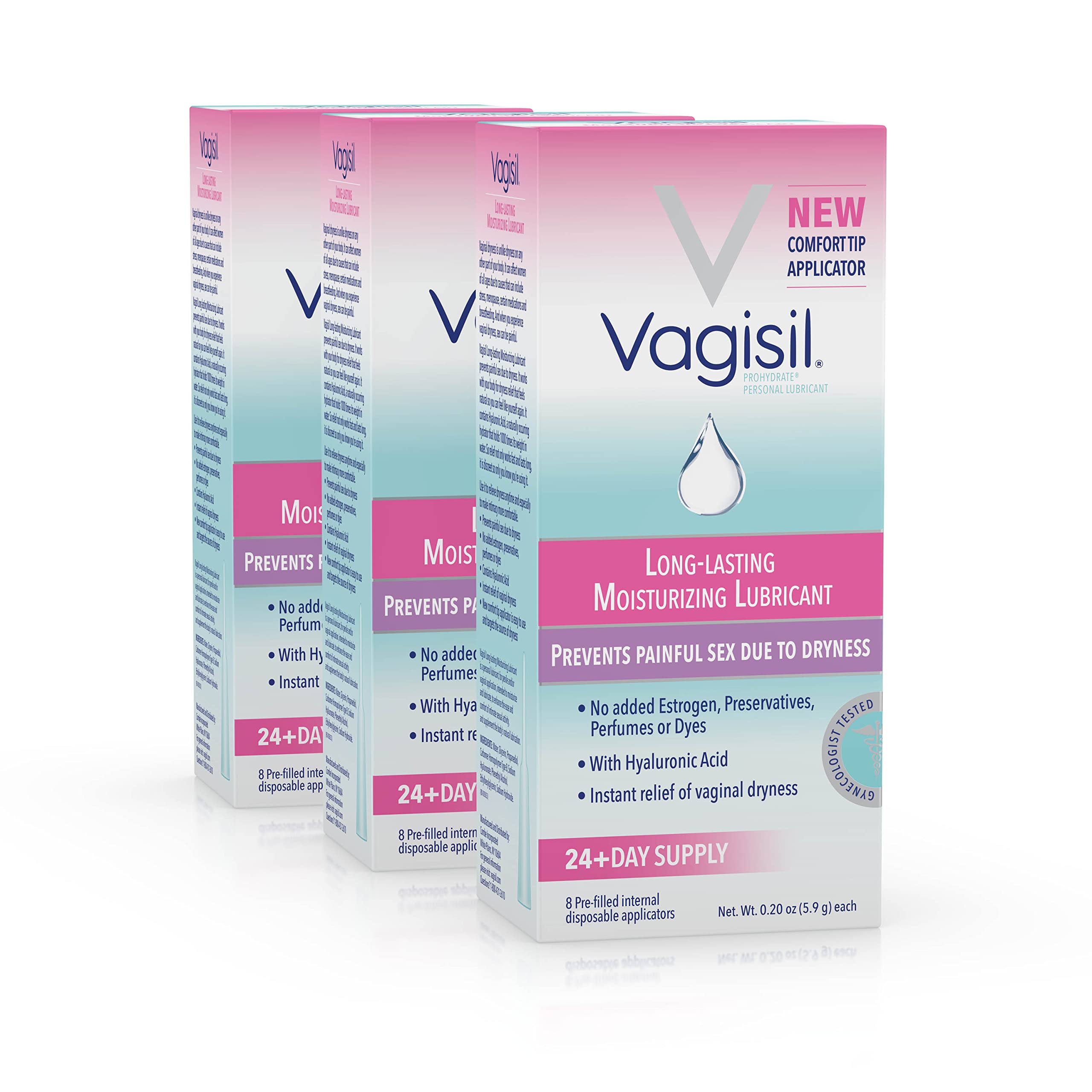 Vagisil Prohydrate Internal Vaginal Moisturizer, Gel & Lubricant for Women, Gynecologist VagisilAu supplements