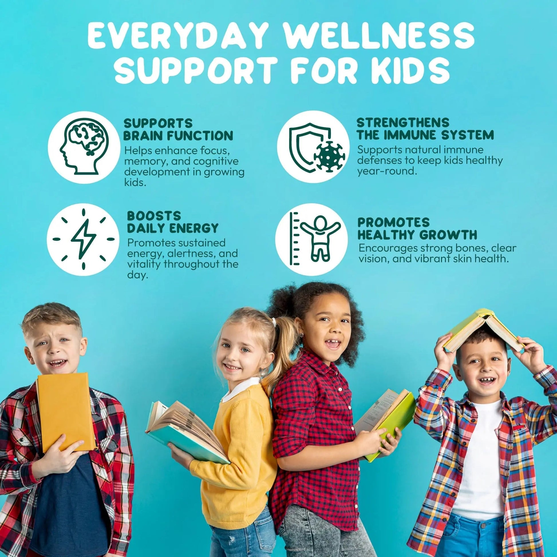 Juneno Methylated Multivitamin Gummies for Kids - MTHFR Support Supplement with B Complex 5-MTHF Folate (L-Methylfolate) JunenoAu supplements