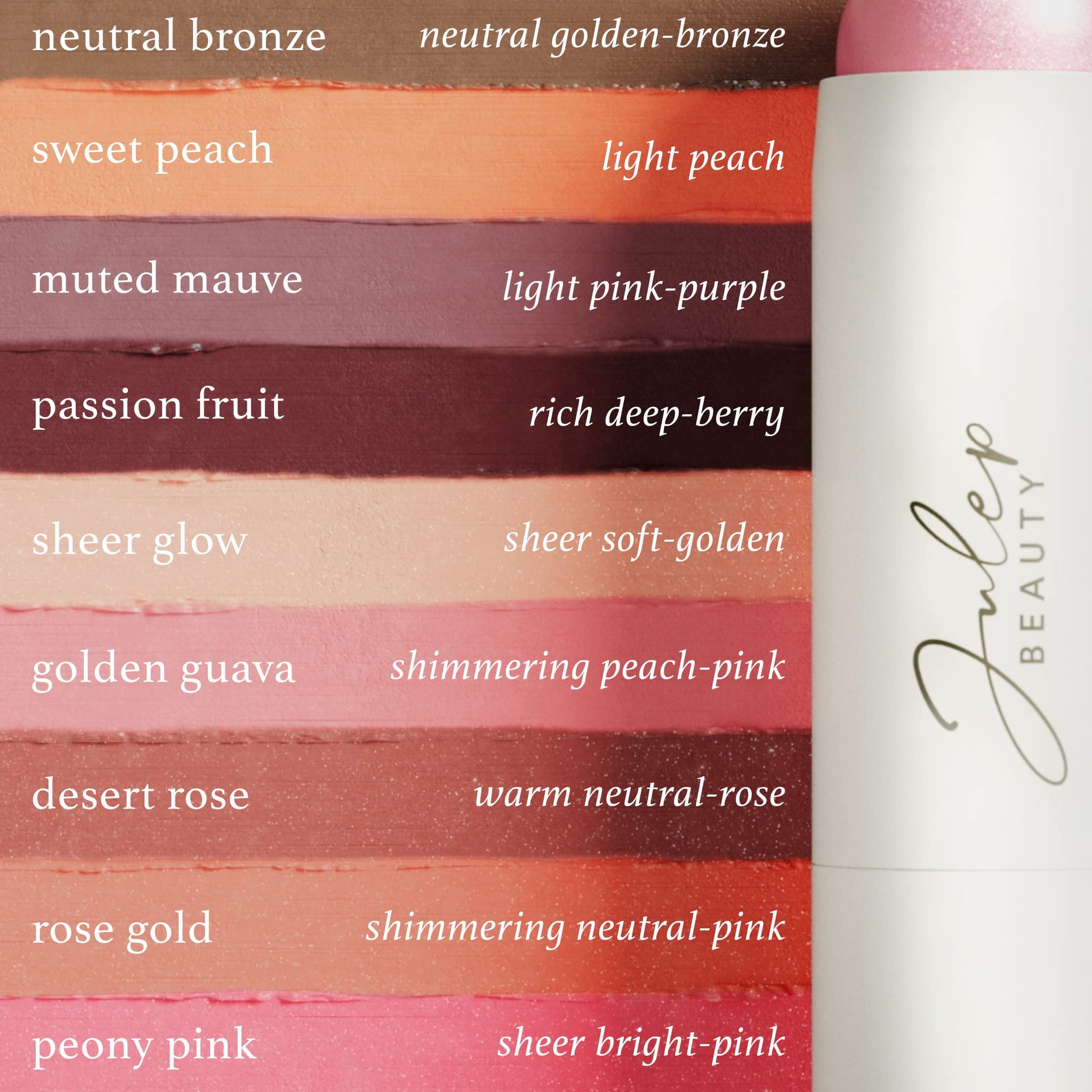 Julep Skip The Brush Cream to Powder Blush Stick - Muted Mauve - Blendable and Buildable Color - 2-in-1 Blush and Lip Makeup Stick JulepAu supplements