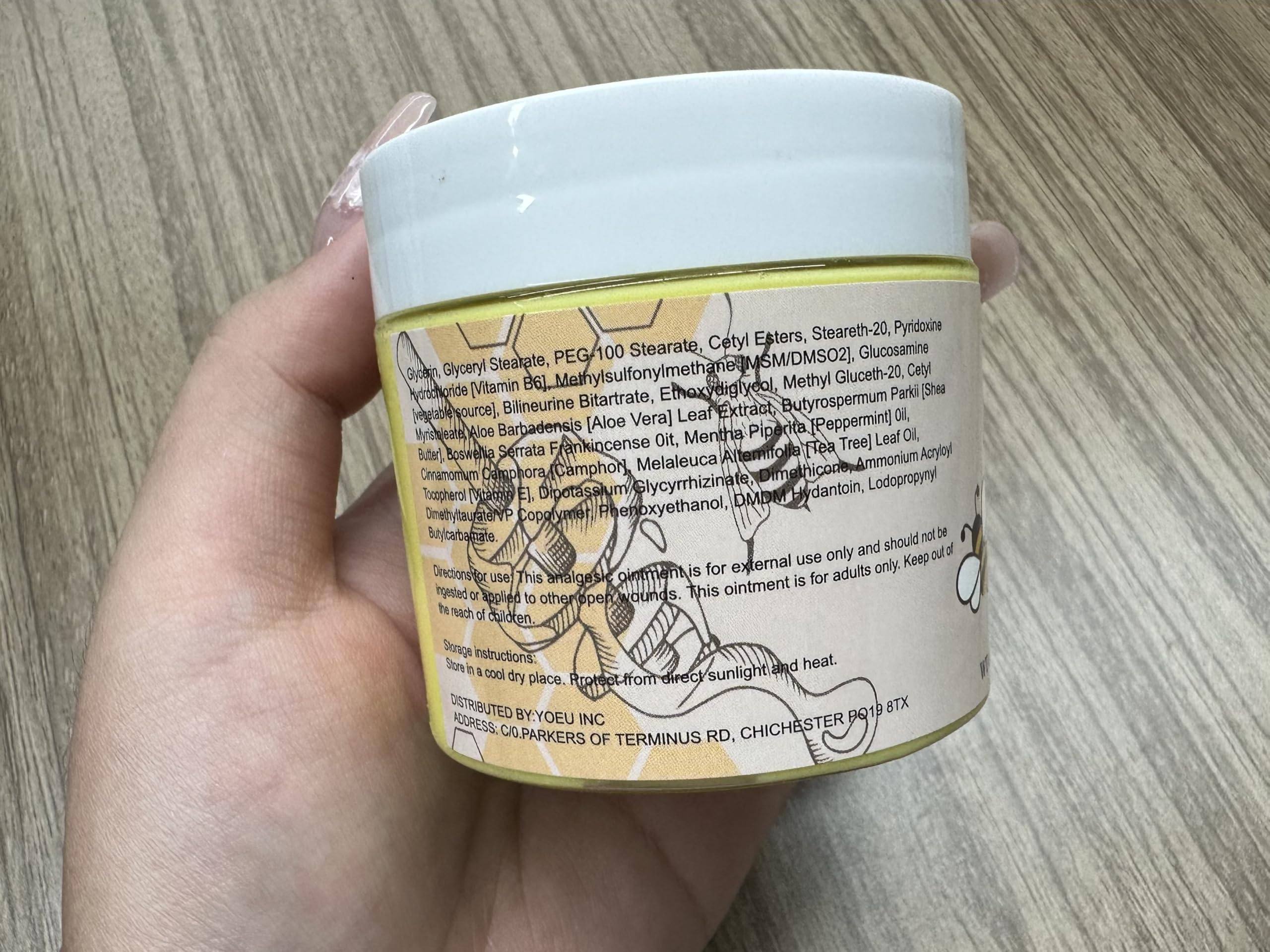 Natural Organic Bee Venom Muscle & Joint Cream, Extra Effective Muscle & Joint Care, for Neck, Hand, Feet, Knee, Muscles, Shoulder, Wrist, Elbow, Ankle, Foot Aches, Arnica, Vitamin B6 KOKOMAANEAu supplements