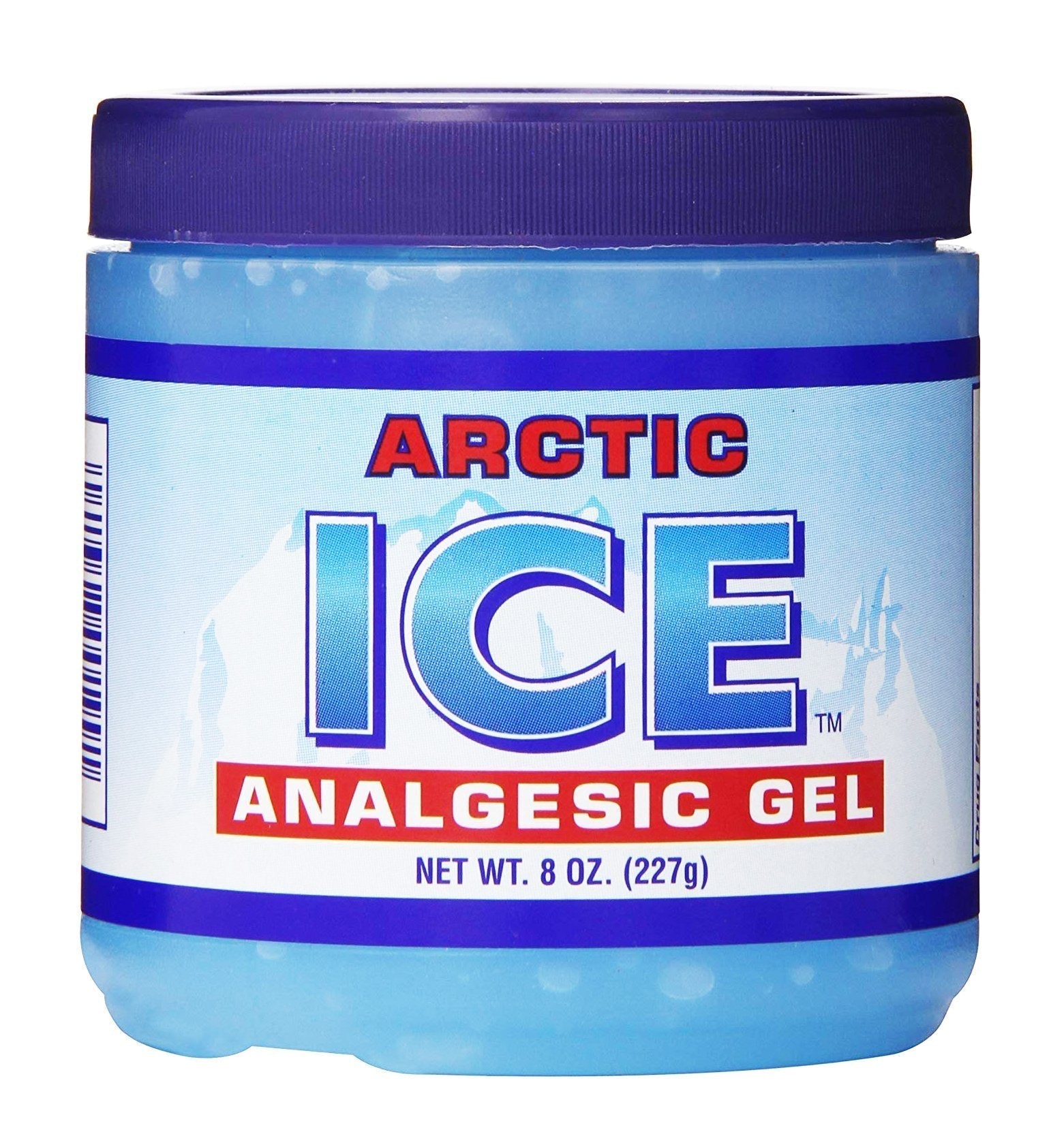 ARCTIC ICE Set of 3 Pain Relief Analgesic Gels! 8oz Each! Temporarily Relieves Muscle Aches, Backaches, Strains, Sprains, Arthritis, Bruises, Sports Injuries! Made in USA! (3) ARCTIC ICEAu supplements