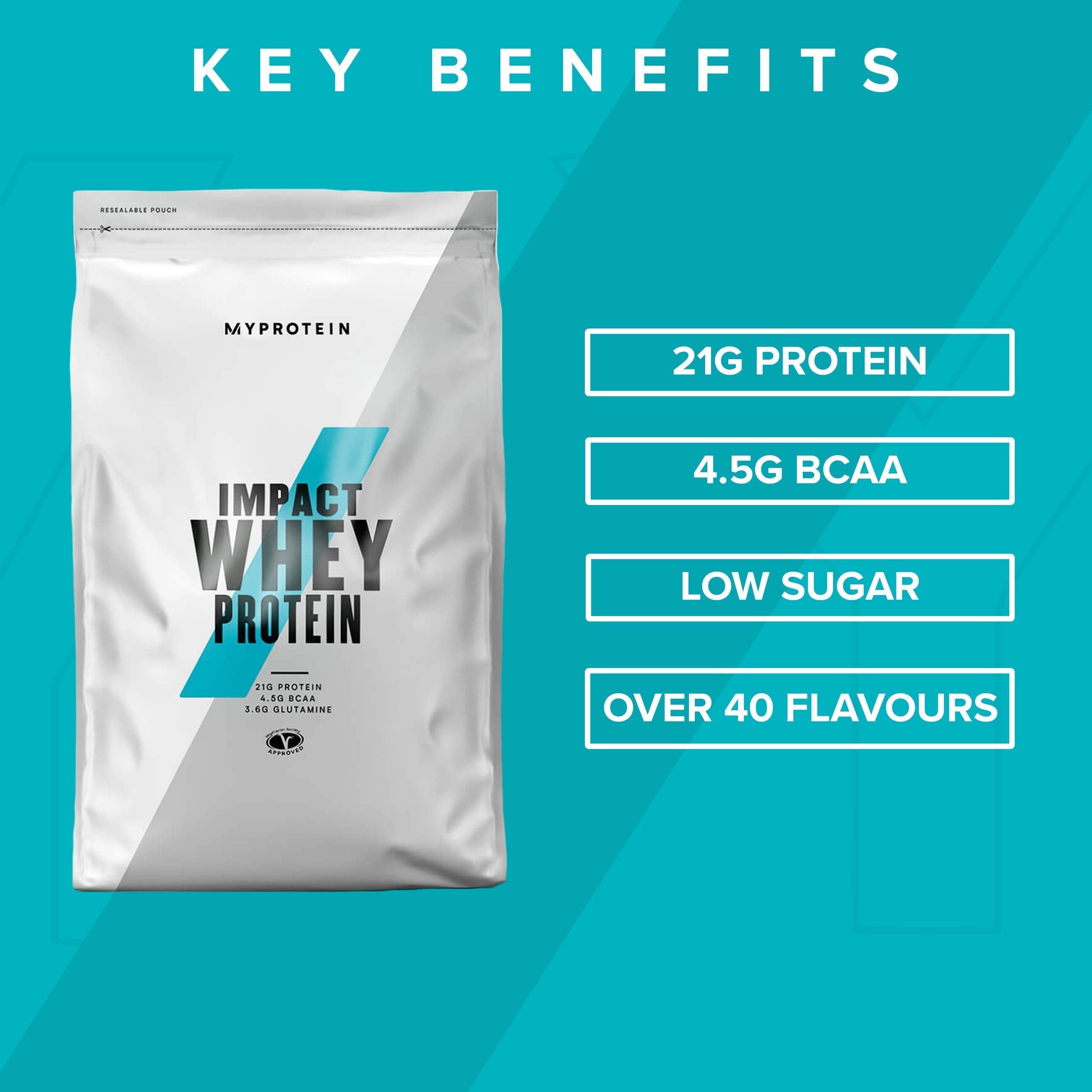 MyProtein Impact Whey Isolate - Natural Vanilla - 1kg - 40 Servings MyproteinAu supplements