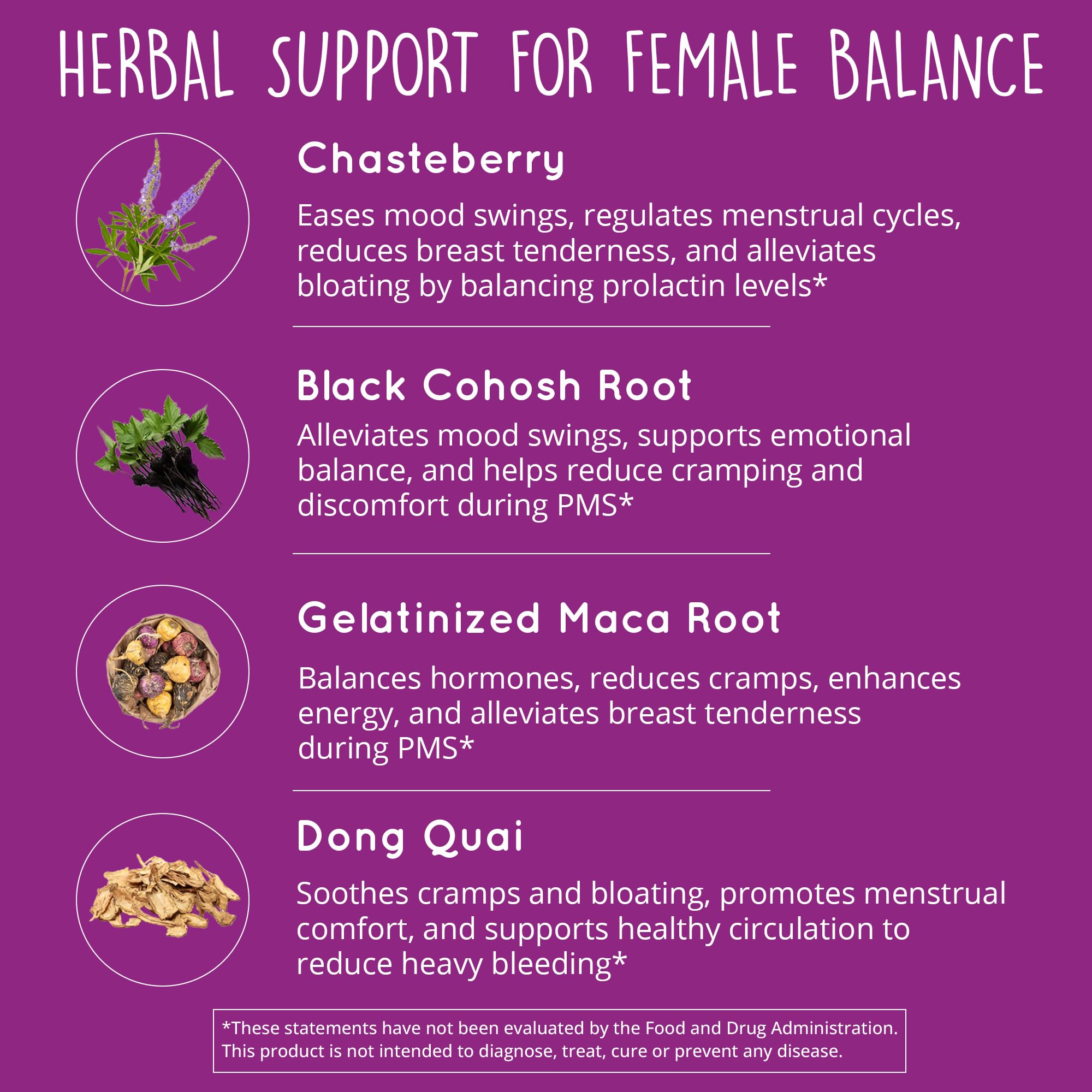 Hormone Balance for Women – PMS Support Supplement, Menopause & Perimenopause | Bloating Relief, Menstrual Cramp, Mood, PMDD | Chasteberry Supplements, Black Cohosh, Dong Quai | Vegan, Non-GMO, 60 Ct Happy Healthy HippieAu supplements
