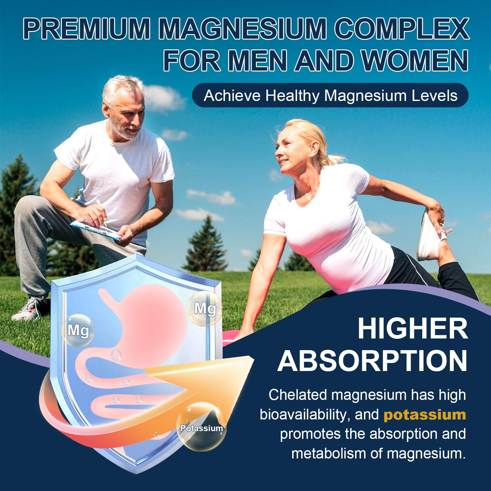 NATURE TARGET Magnesium Powder Supplement with Glycinate, Citrate, Malate, Magnesium Complex with L-Theanine & Vitamin B6 for Muscle, Heart & Brain, Vegan, 10.58 oz (100 Servings), Lemon Orange Flavor NATURE TARGETAu supplements