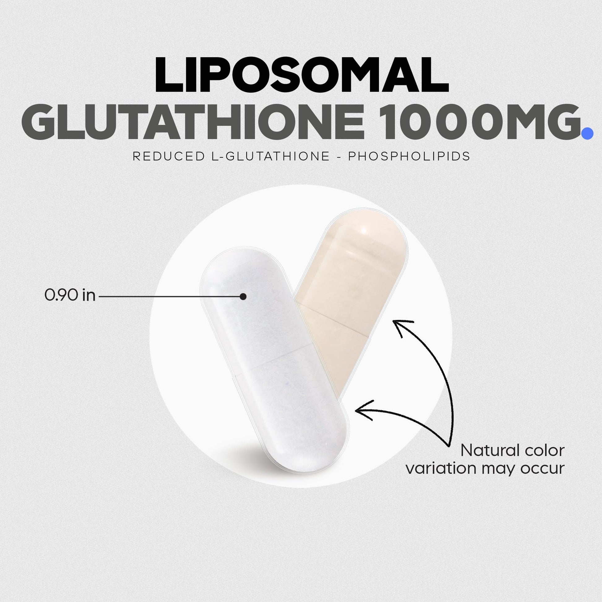 Codeage Liposomal Glutathione 1000 mg Supplement, High-Potency Reduced L-Glutathione - Liposomal Delivery - Phospholipids - Non-GMO, Gluten-Free - 60 Capsules CodeageAu supplements