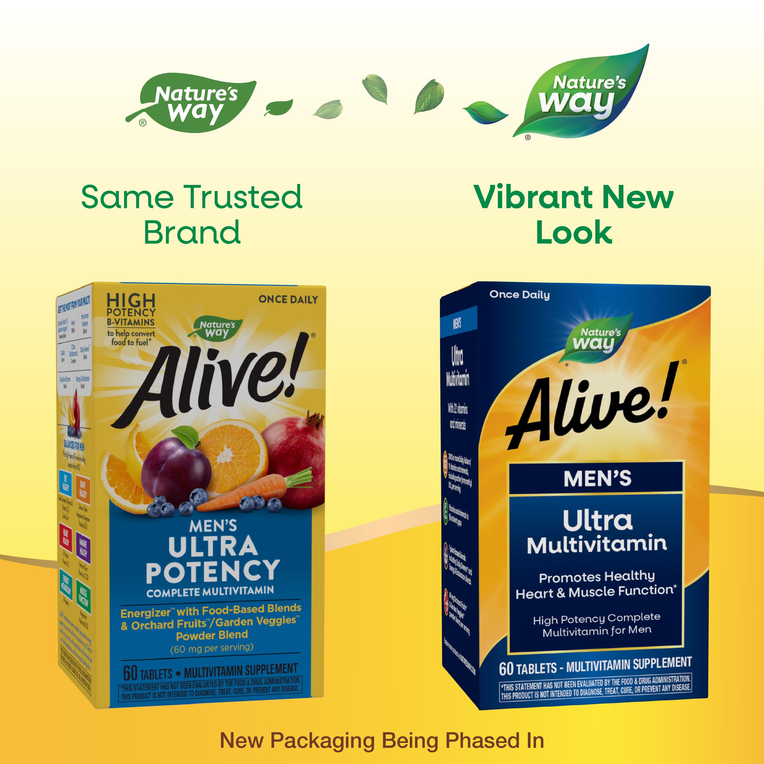 Nature's Way Alive! Men's Daily Ultra Multivitamin, High Potency Formula, Promotes Heart & Muscle Function Nature's WayAu supplements