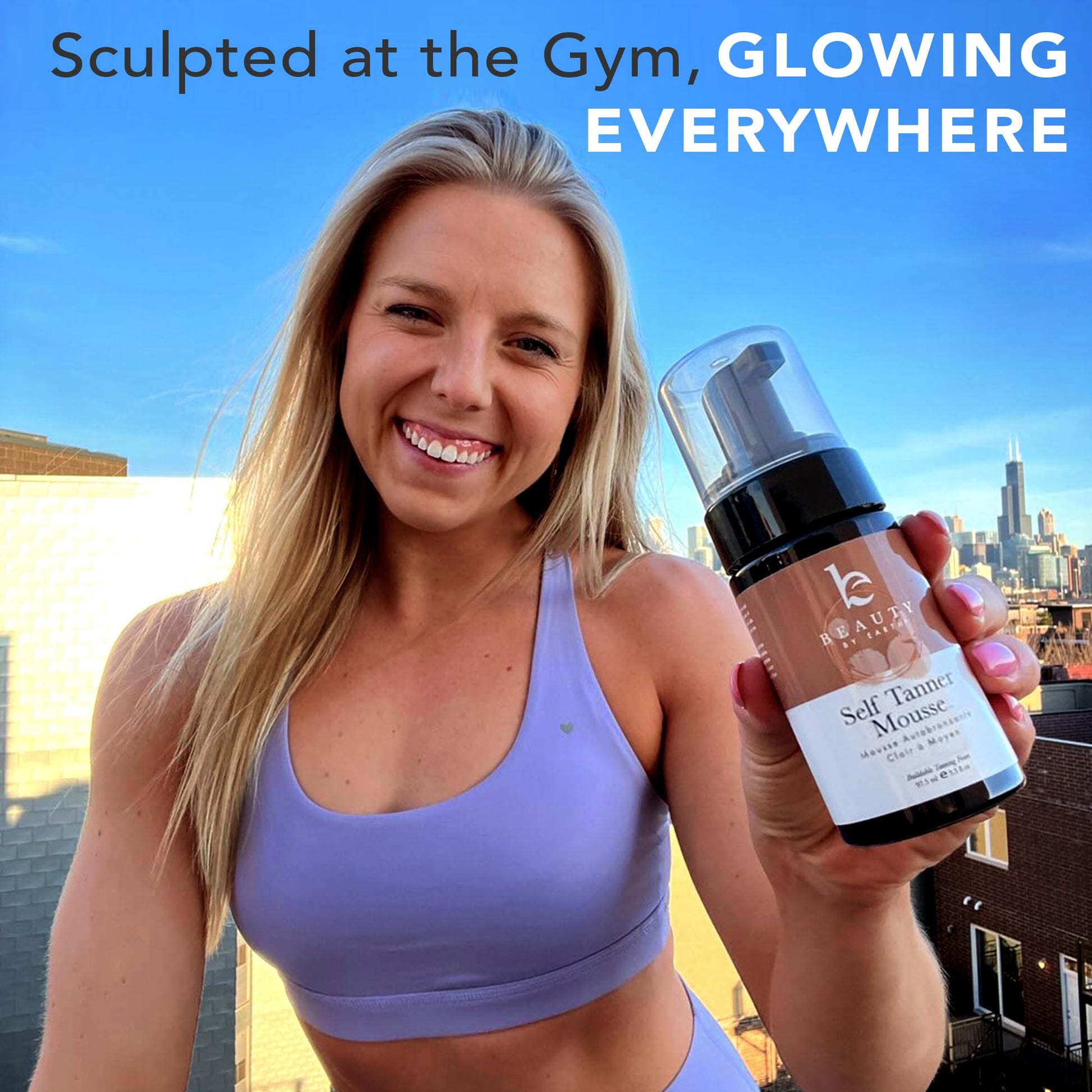 Self Tanner Tanning Mousse Kit - USA Made with Natural & Organic Ingredients Beauty by EarthUS supplements