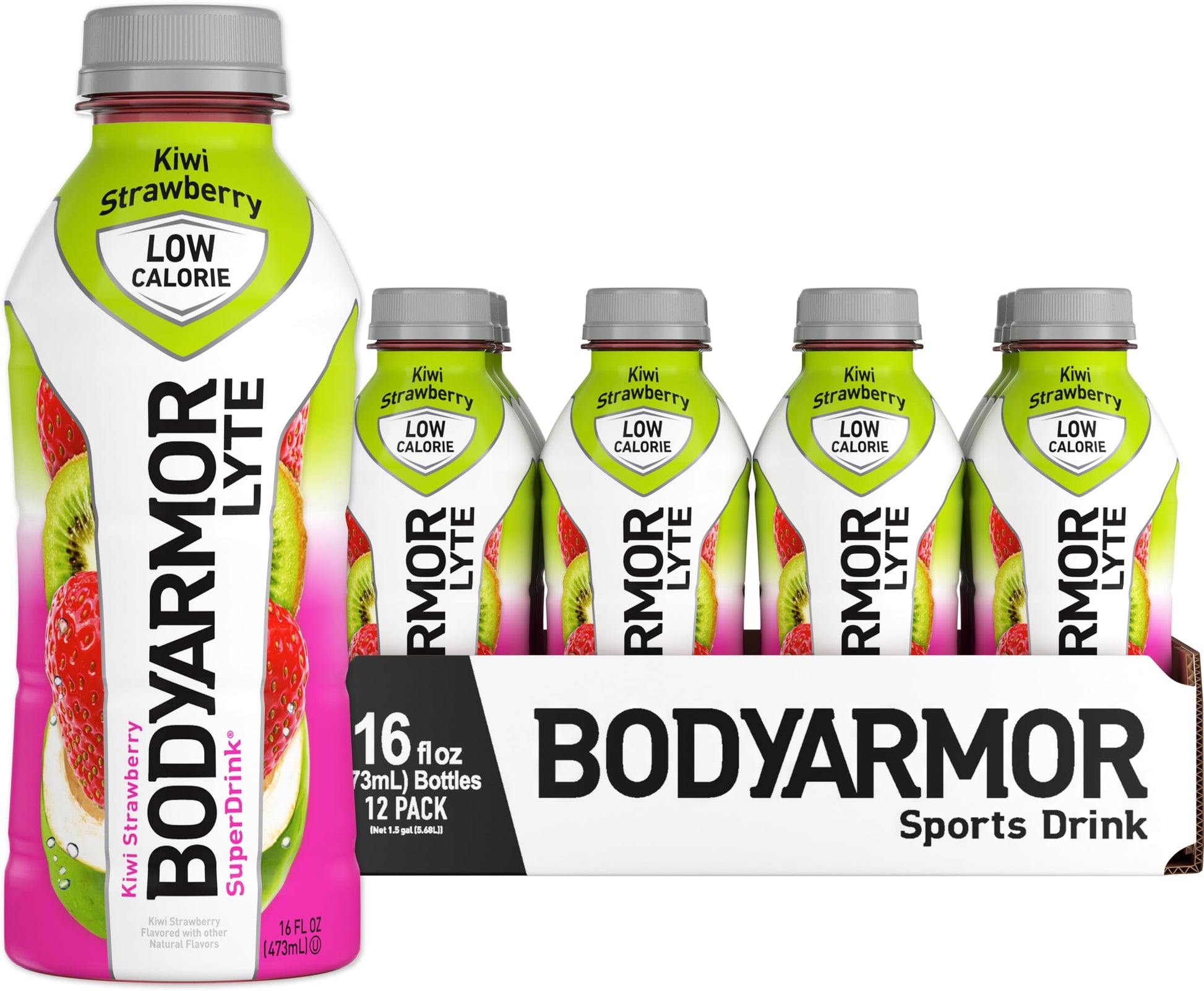 BODYARMOR LYTE Sports Drink Low-Calorie Sports Beverage, Kiwi Strawberry BODYARMORUS supplements