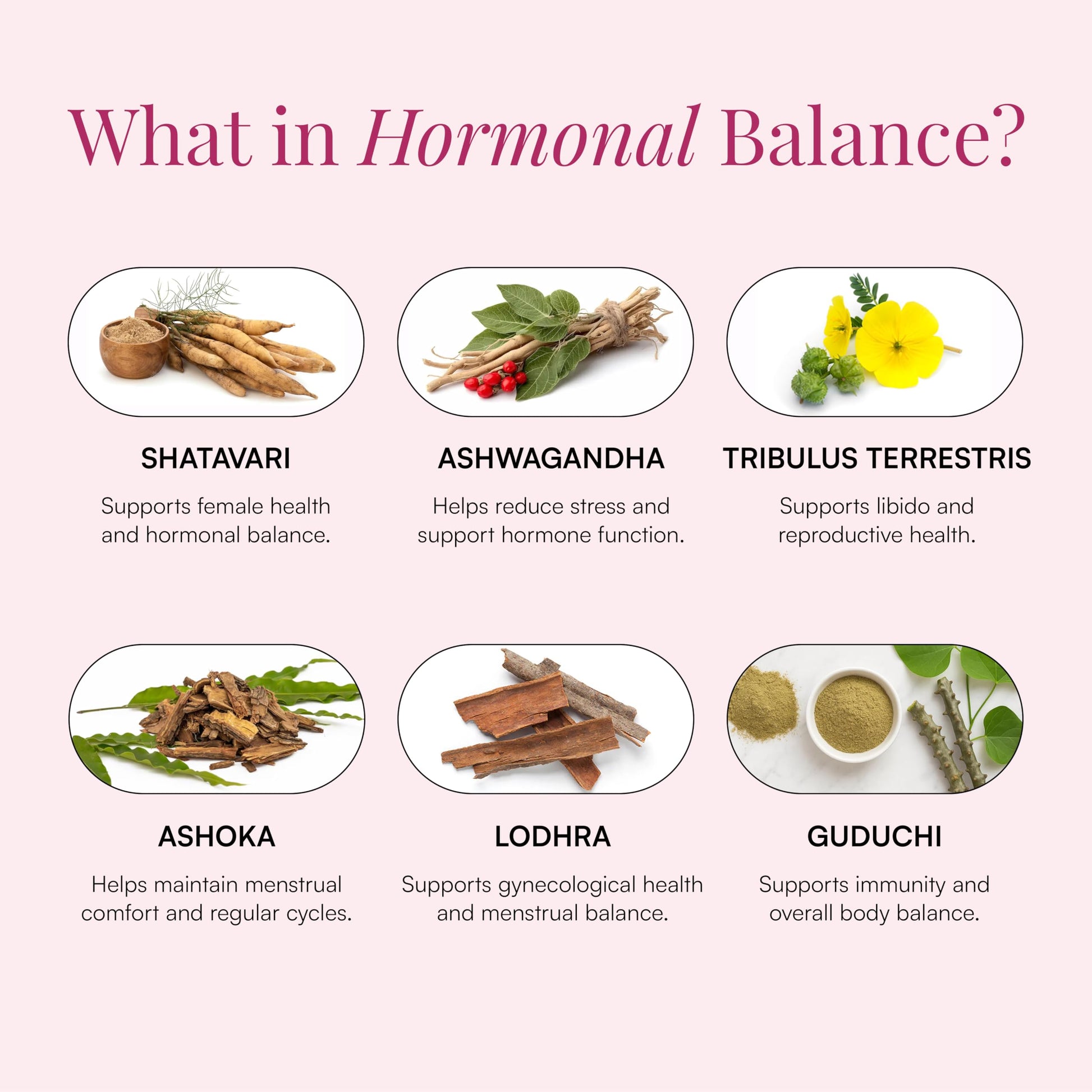 Pure Prana Ayurvedic Hormone Balance for Women - Shatavari & Ashwagandha Supplement for PMS Relief & Menstrual Support - Menopause, Perimenopause & Cortisol Support - 60 Capsules Pure PranaAu supplements