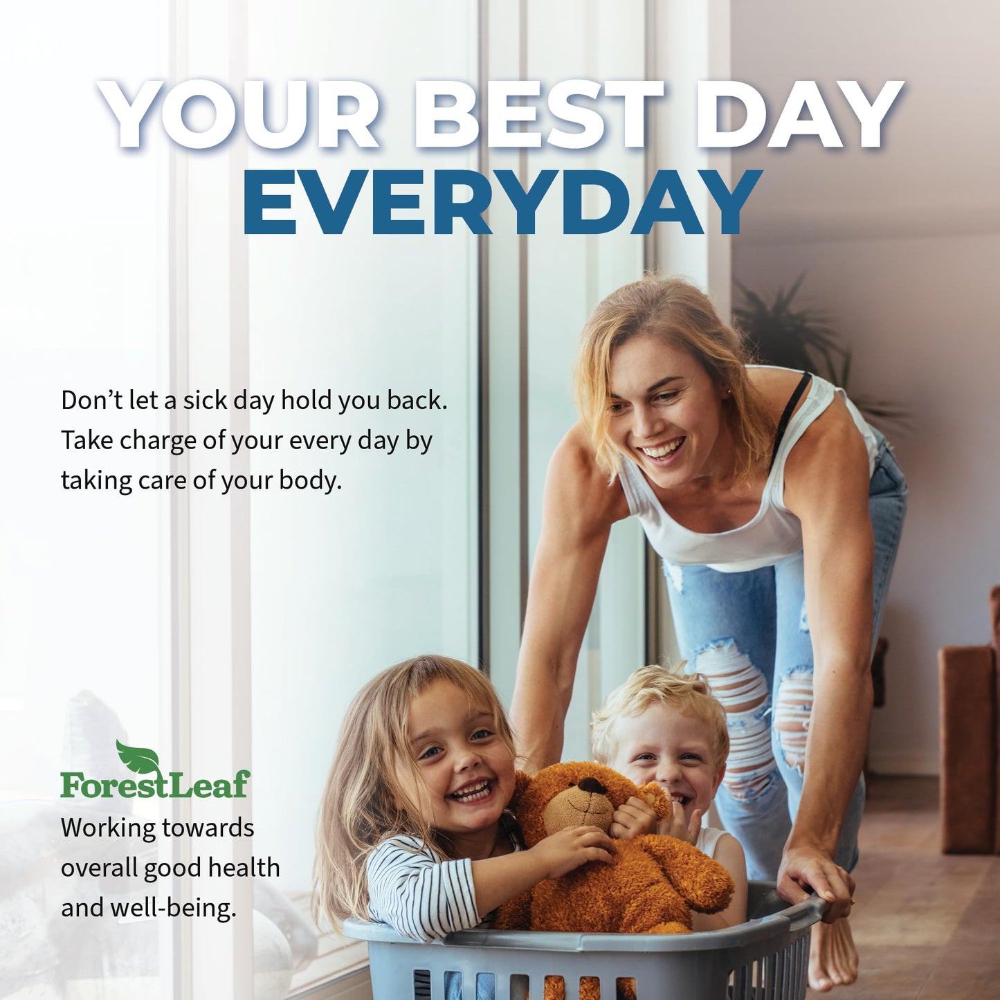ForestLeaf - Vitamin D3 IU Weekly Supplement - Vitamin D Capsules ForestLeafUS supplements