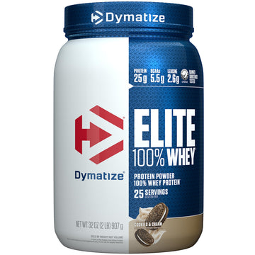 Dymatize Elite 100% Whey Protein Powder, Quick Absorbing & Fast Digesting for Optimal DymatizeUS supplements