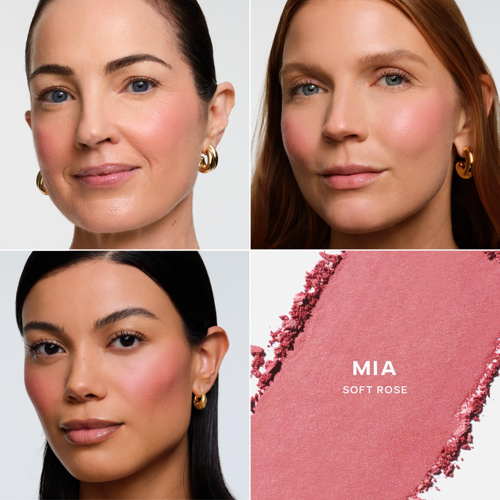 Saie Cheek Flush Duo - Dew Liquid Blush (.40 oz, Rosy), SuperSuede Baked Powder Blush (.01 oz, Mia) - Layerable, Skin-Nourishing Blushes for a Seamless Radiant Finish SaieAu supplements