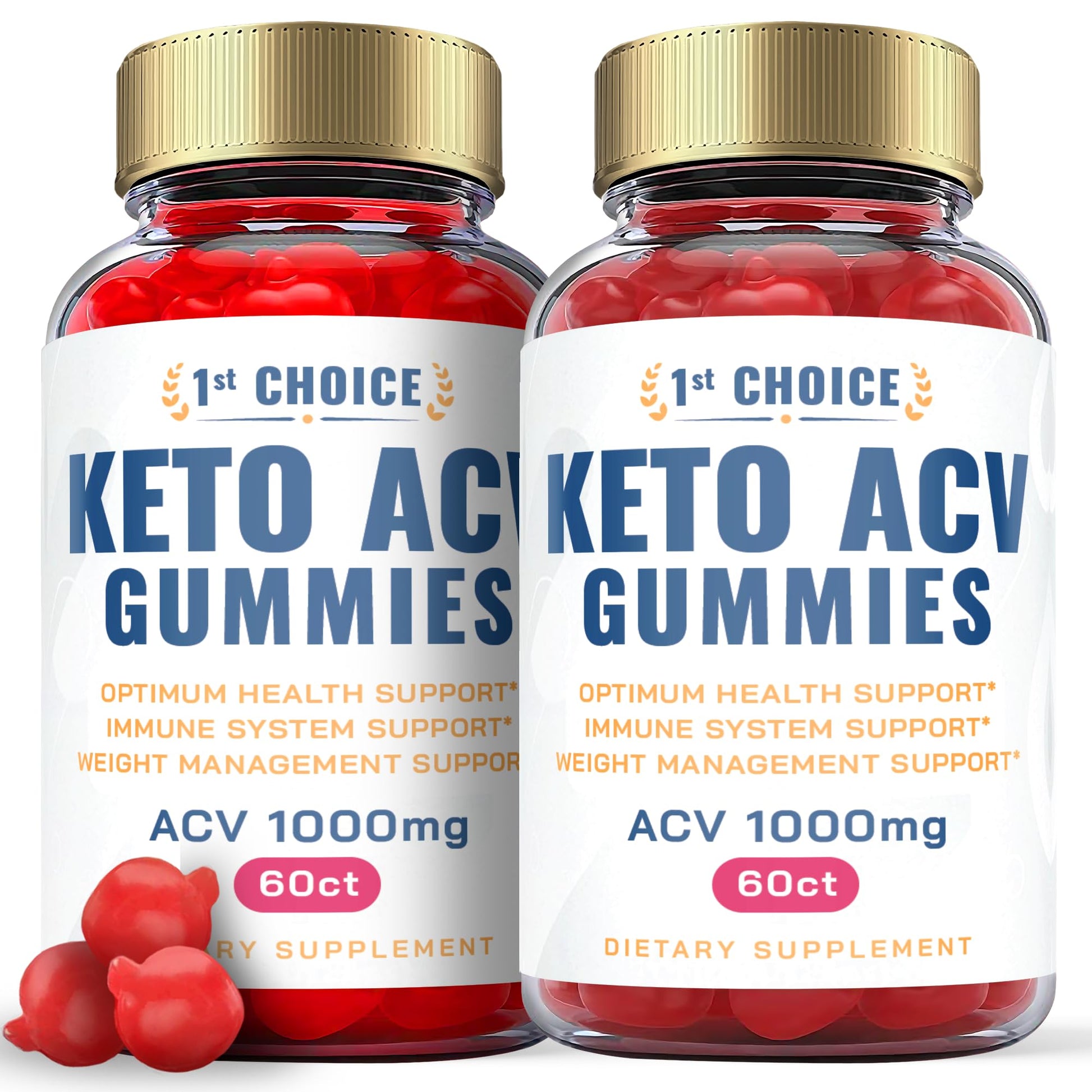 Ark Labs (2 Pack) 1st Choice Keto Gummies, 1st Choice ACV Gummies, 1st Choice Keto ACV Ark LabsUS supplements