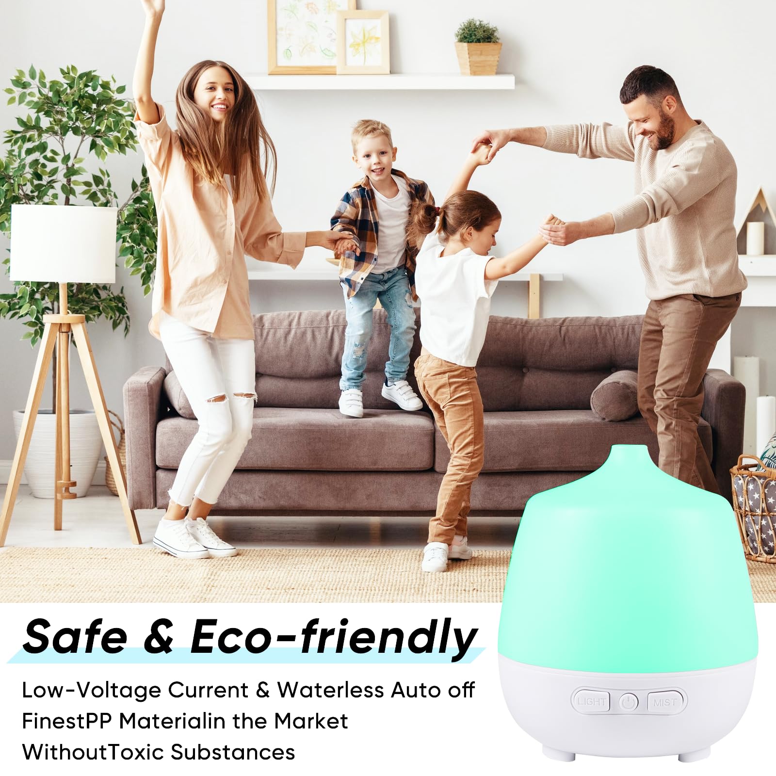 HAPPTWS 220Ml Essential Oil Diffuser - Diffusers for Essential Oils Aromatherapy Diffuser HAPPTWSAu supplements