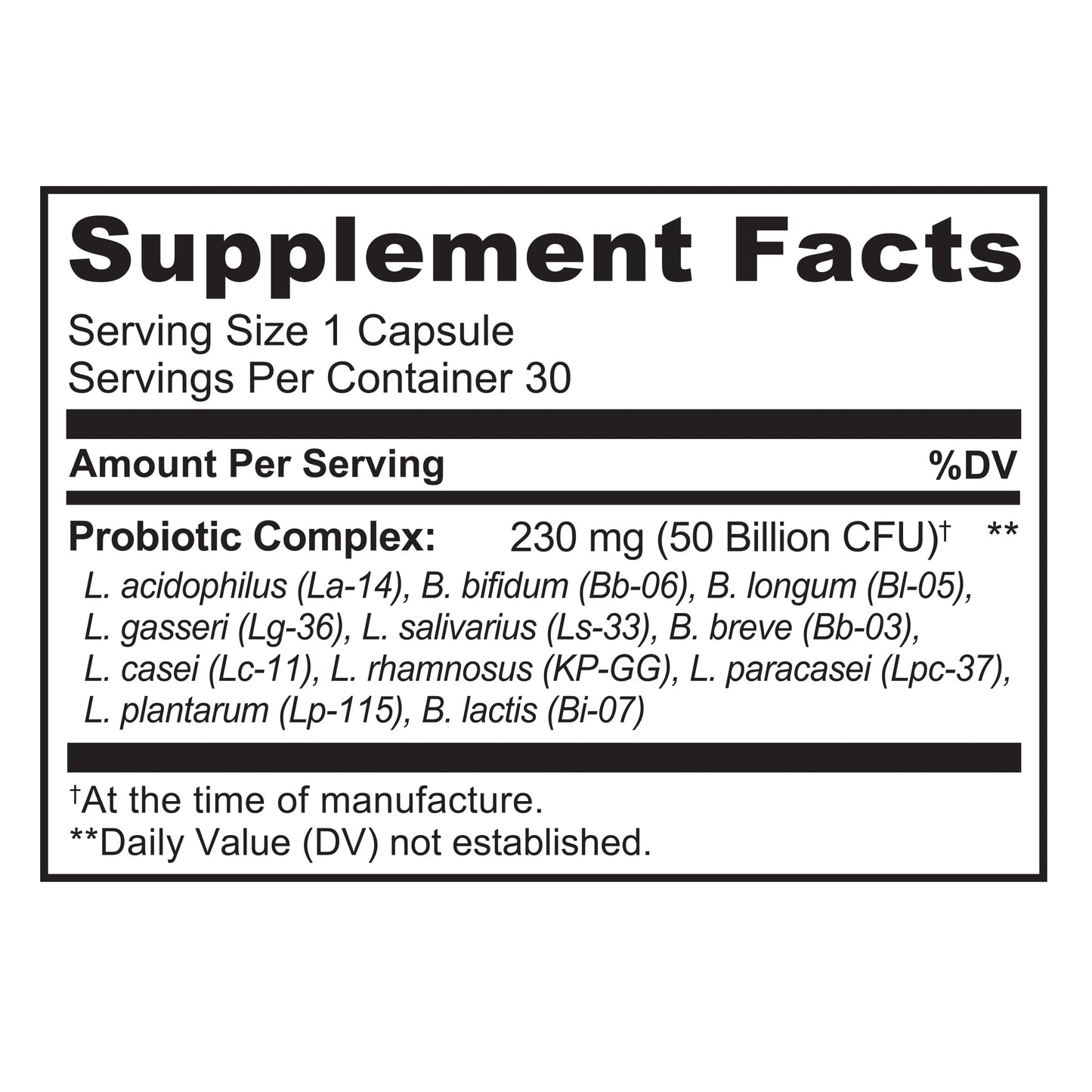 NATURELO Probiotic Supplement - 50 Billion CFU - 11 Strains - One Daily - Helps Support NATURELOUS supplements