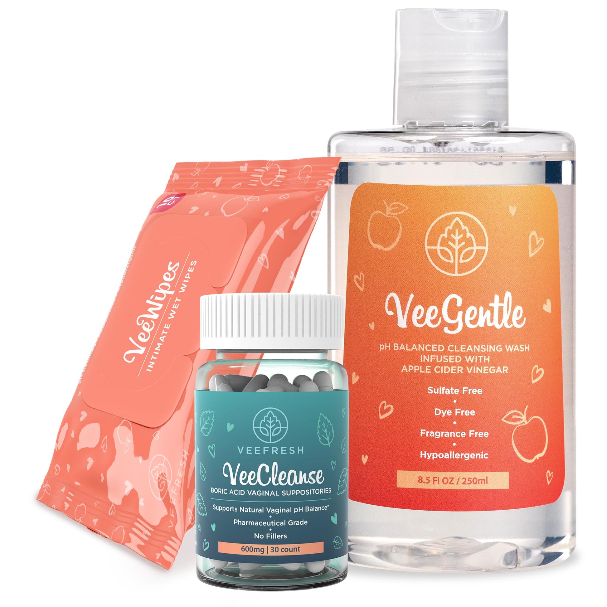 VeeFresh VeePower Bundle - A Convenient Feminine Care Bundle for Any-Time Freshness & Odor Control VeeFreshAu supplements