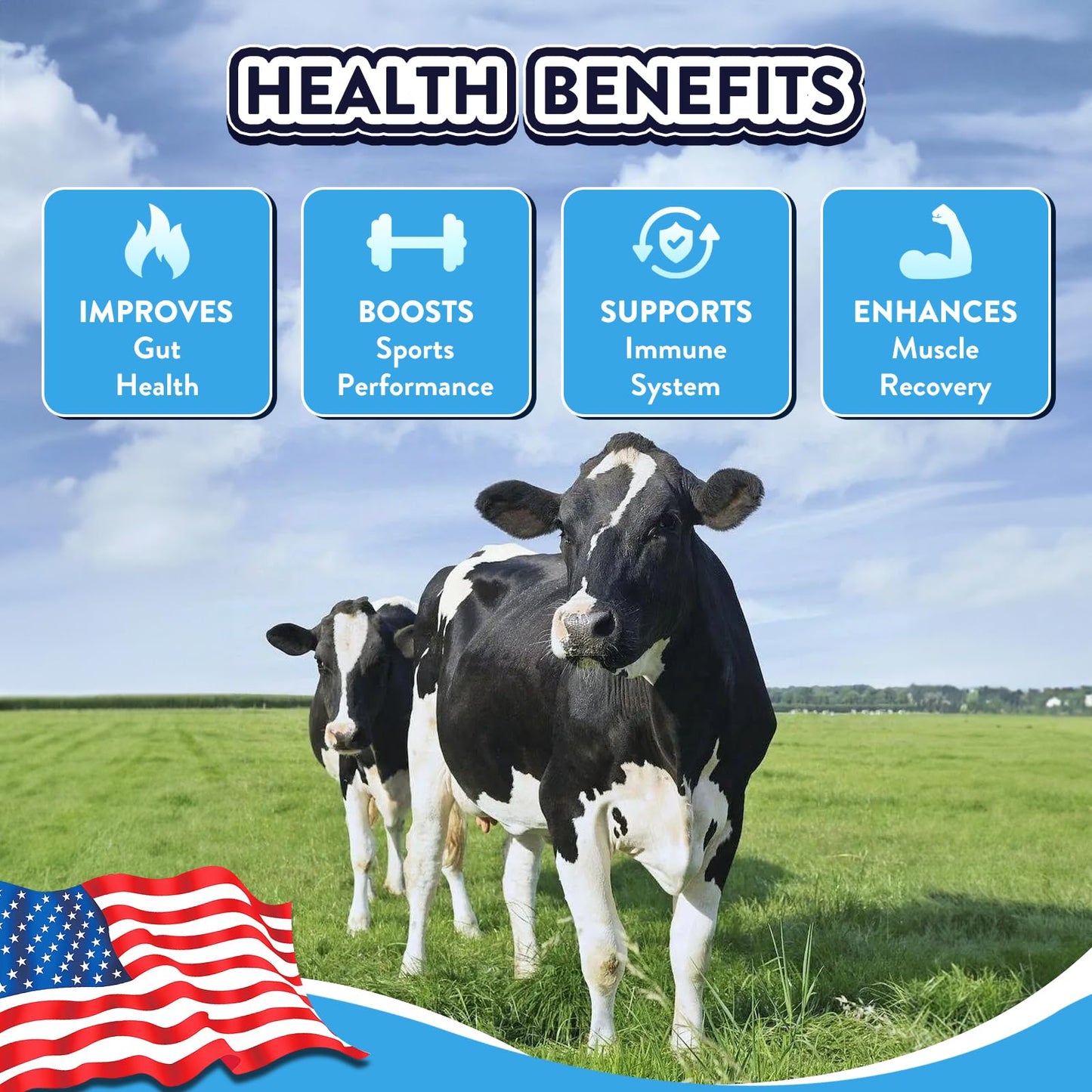 Equip Foods Core Colostrum - 100% Grass Fed Colostrum Powder 3,000mg, 40% IgG EquipUS supplements