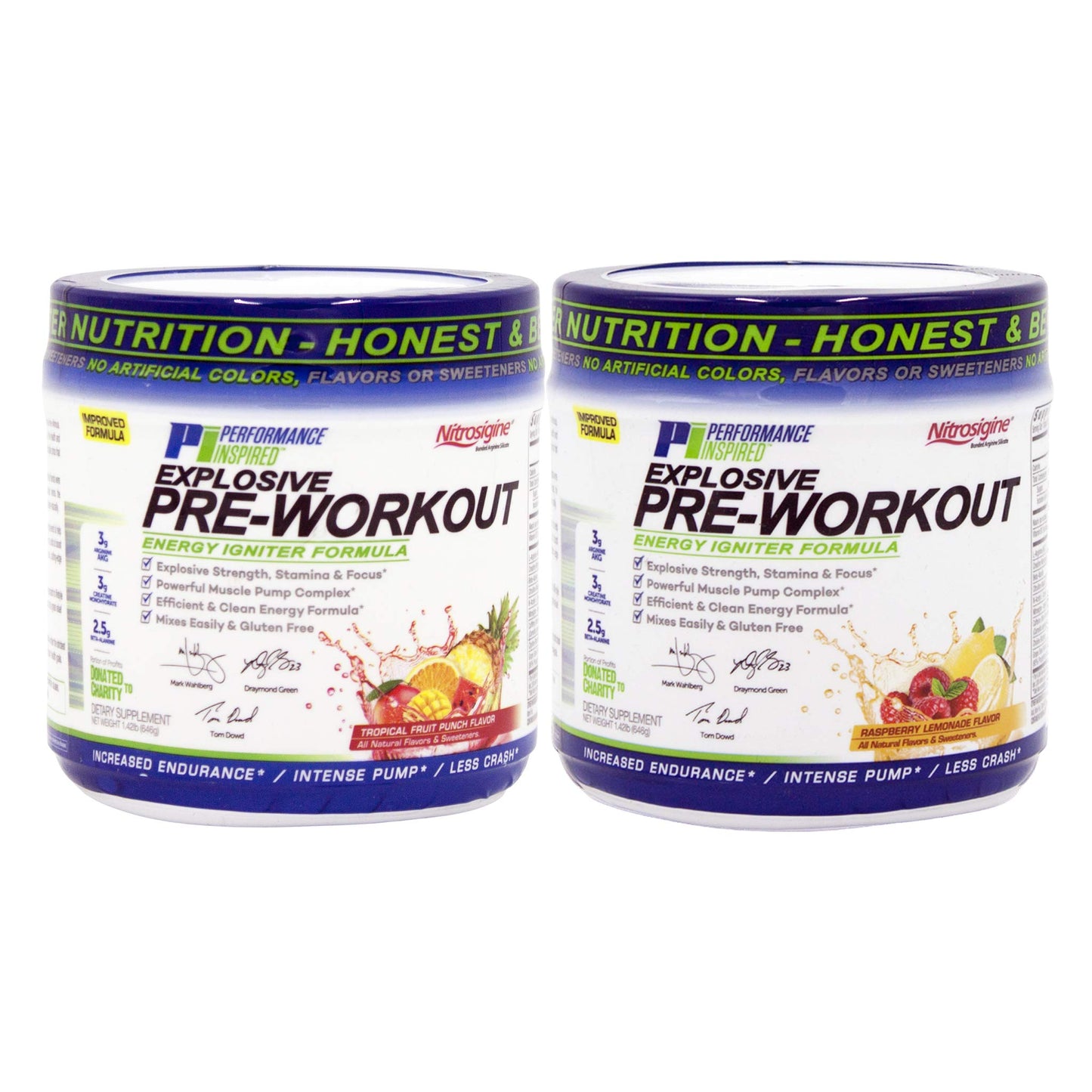 Performance Inspired Nutrition PreWorkout Powder - All Natural - G-Free & Vegan Formula PERFORMANCE INSPIREDUS supplements