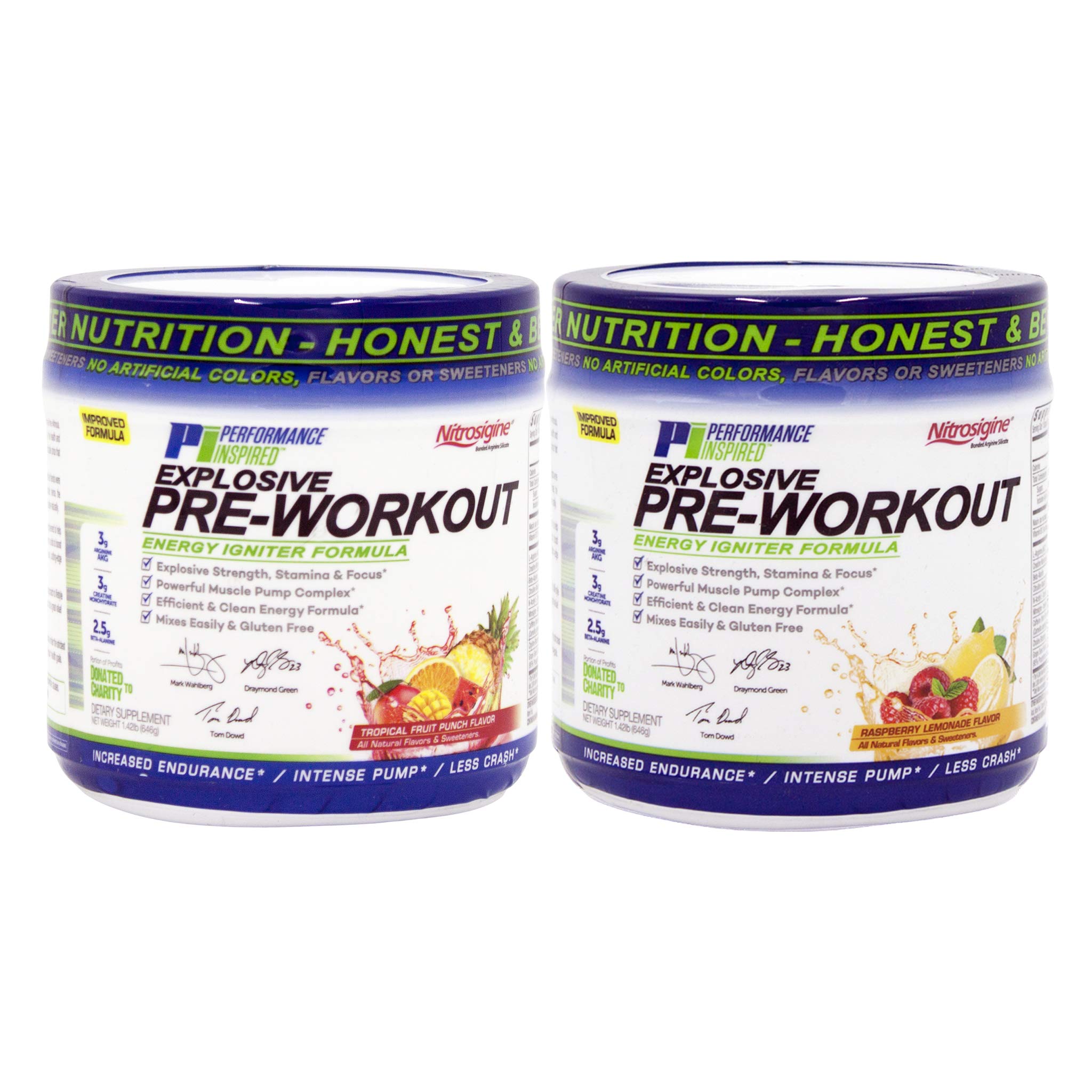 Performance Inspired Nutrition PreWorkout Powder - All Natural - G-Free & Vegan Formula PERFORMANCE INSPIREDAu supplements