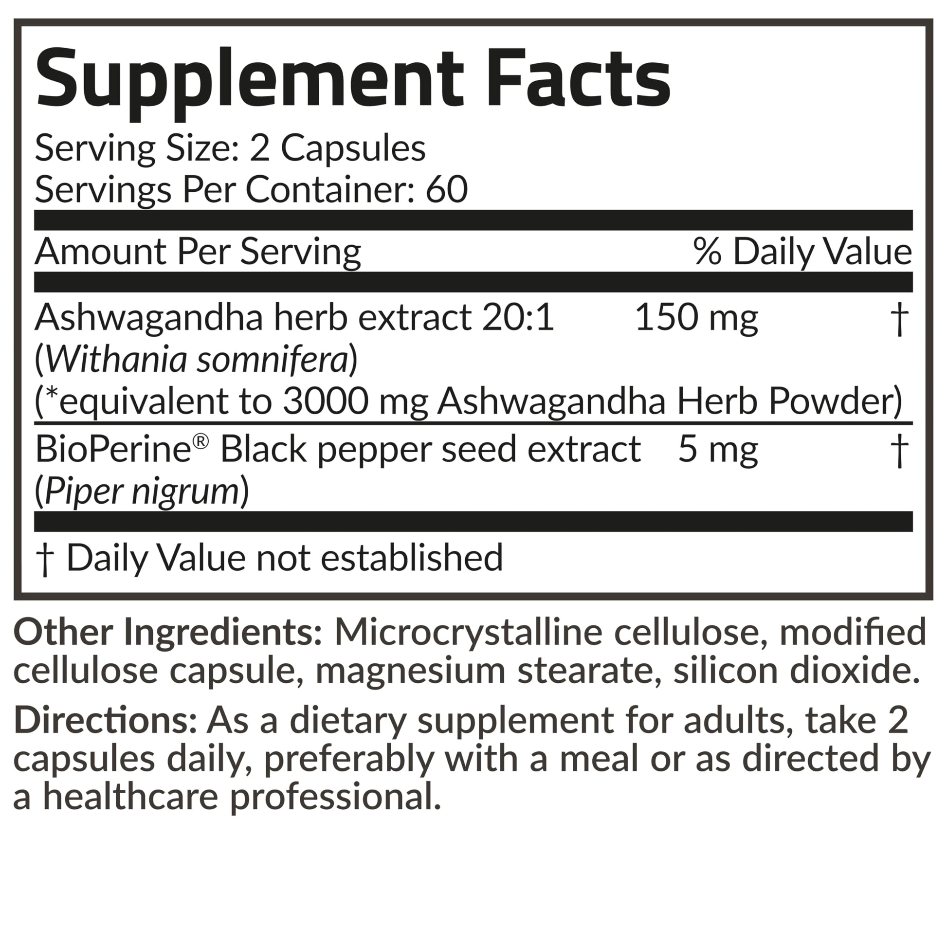 Futurebiotics Ashwagandha Extra Strength Stress & Mood Support with BioPerine FuturebioticsAu supplements