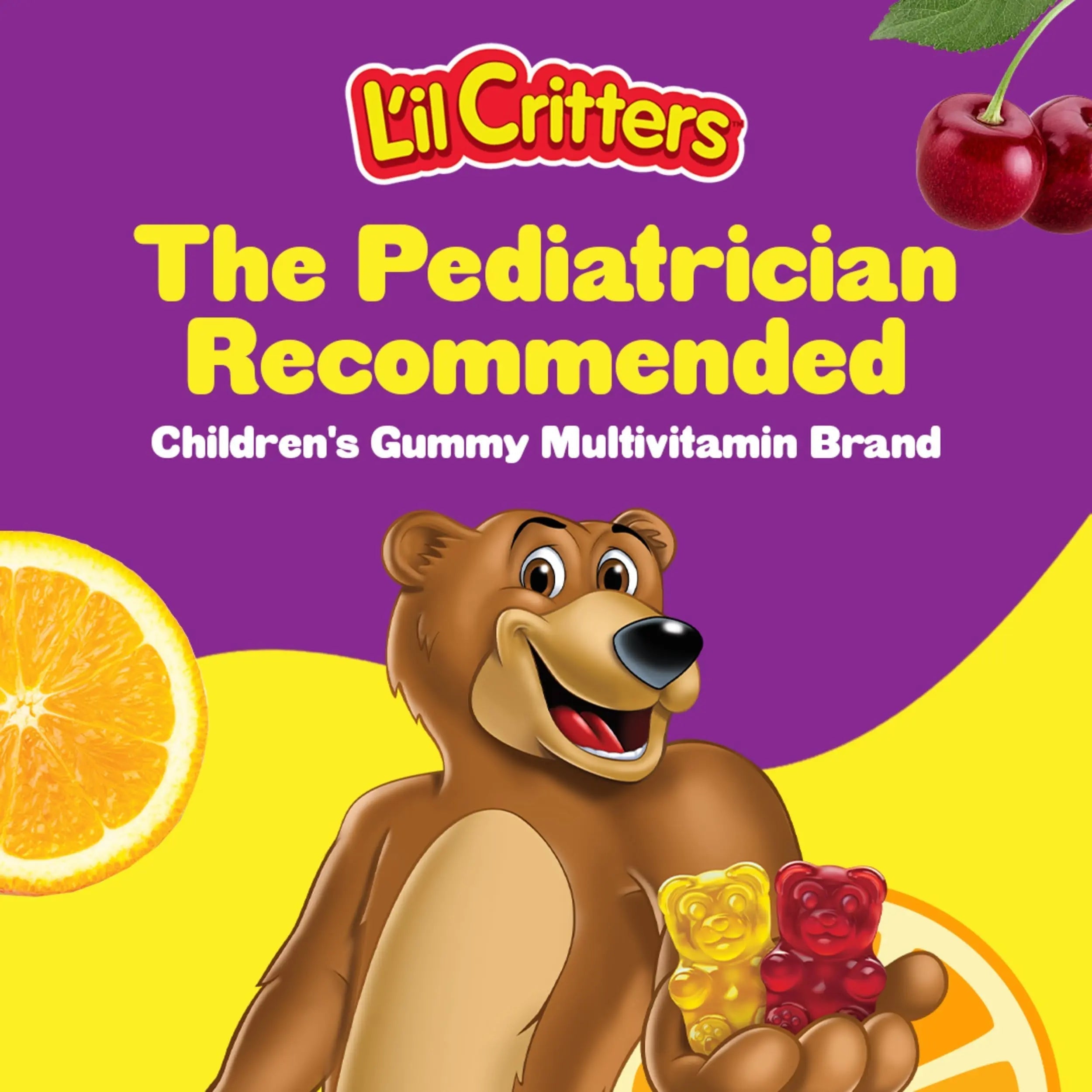 L'il Critters Multi + Digestive Support* 90ct Lil CrittersAu supplements