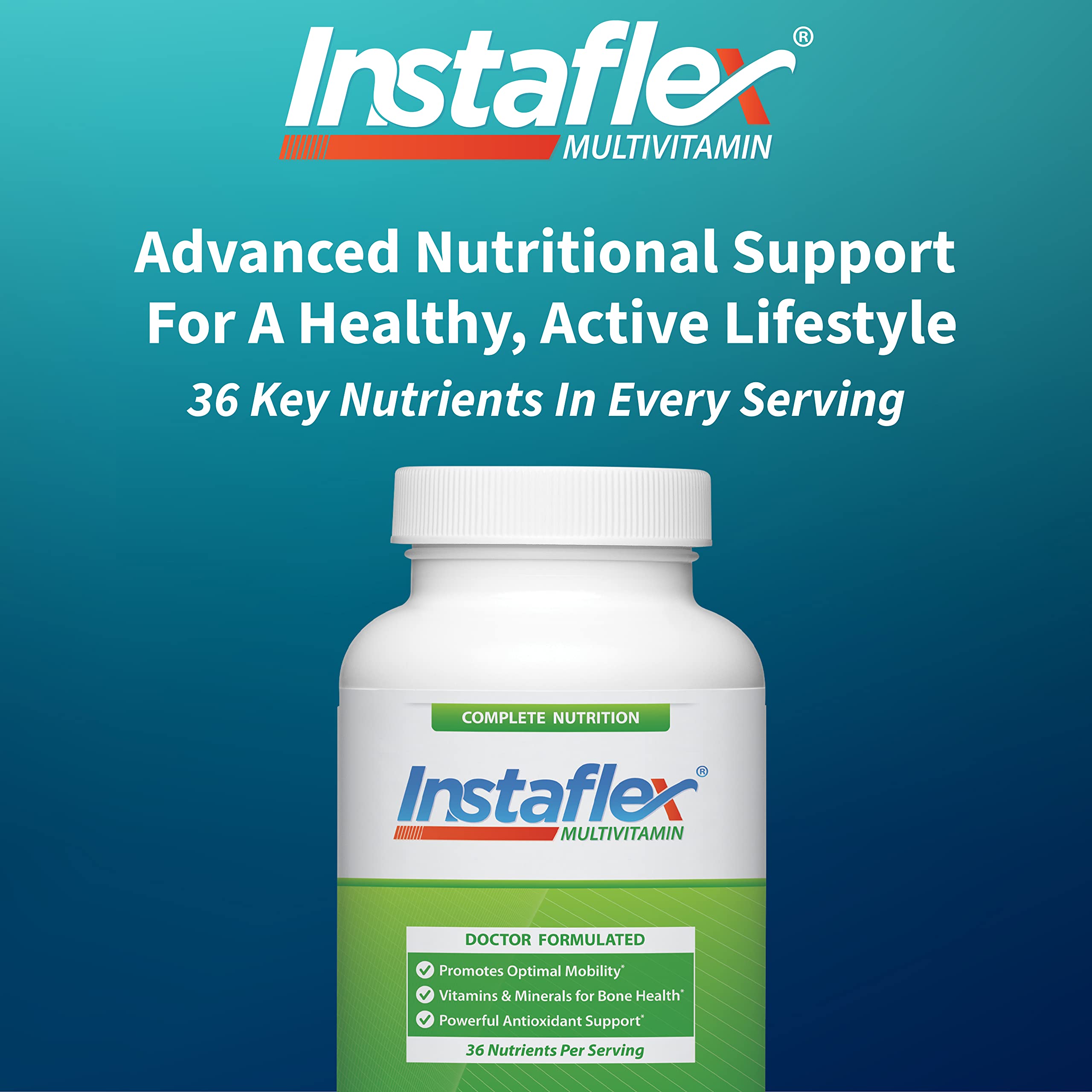 Instaflex Multivitamin - Joint Support Supplement, Supports Mobility and Bone Health, 90 Tablets InstaflexAu supplements