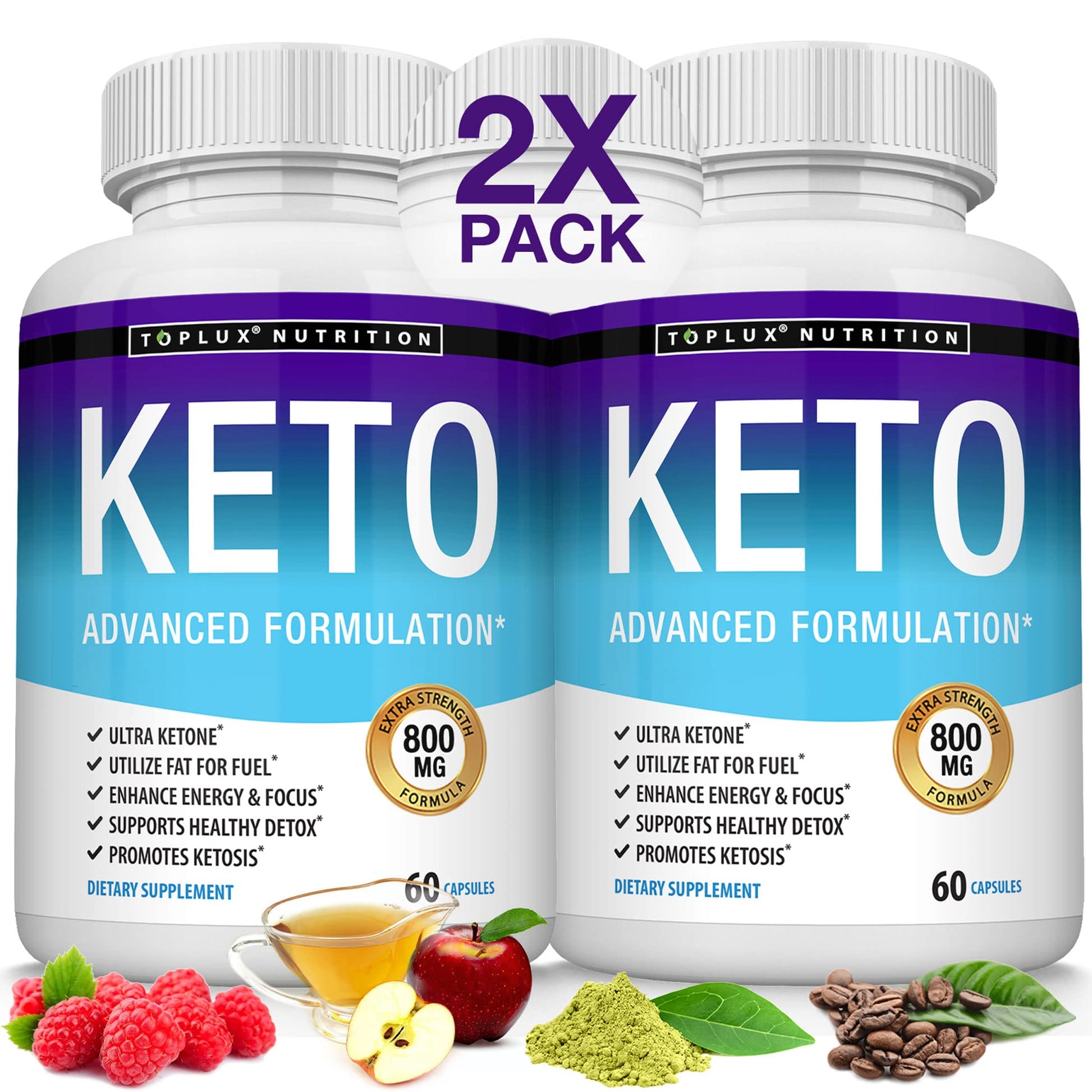 Toplux Keto Pills Ketosis Diet - Natural Ketosis Using Ketone & Ketogenic Diet, Support TopluxAu supplements