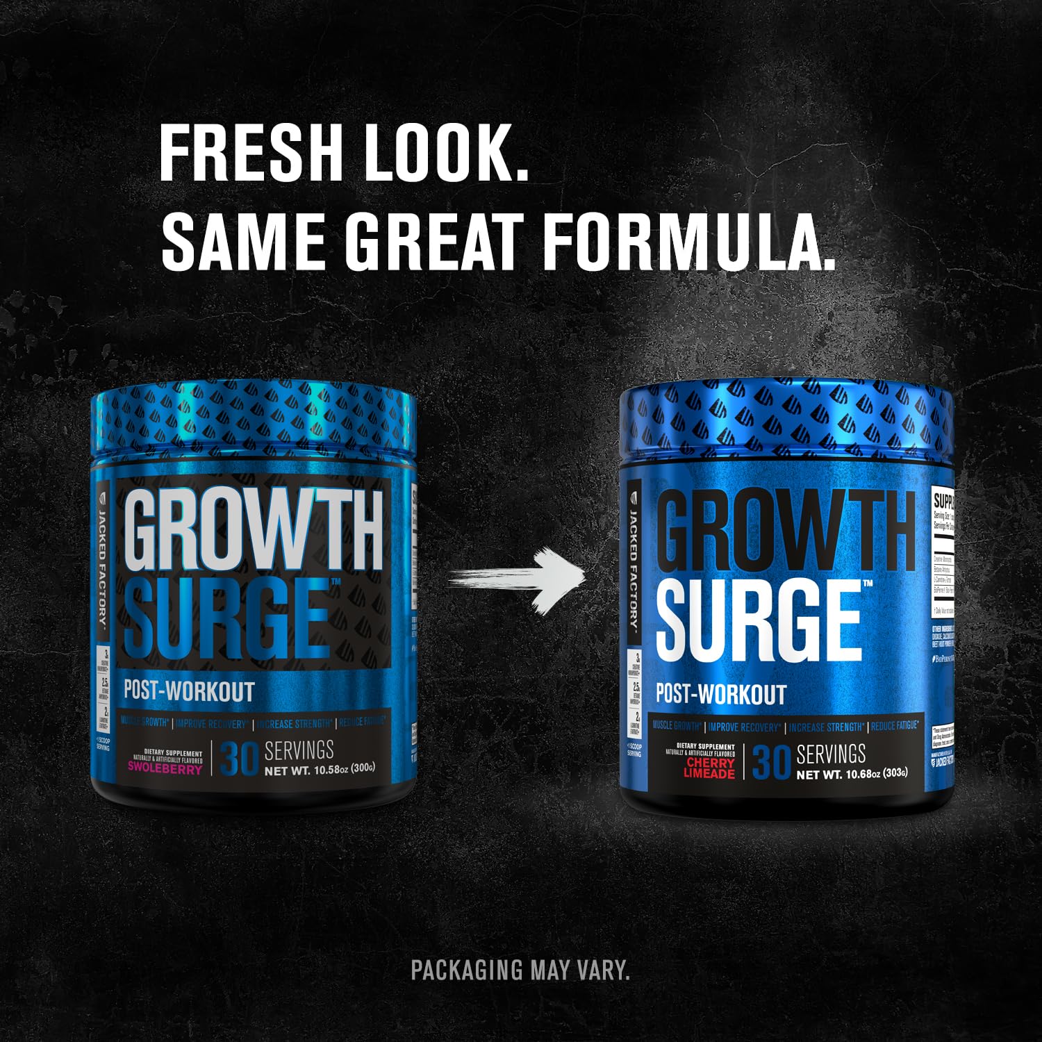Jacked Factory Growth Surge Creatine Post Workout w/L-Carnitine - Daily Muscle Builder Jacked FactoryAu supplements