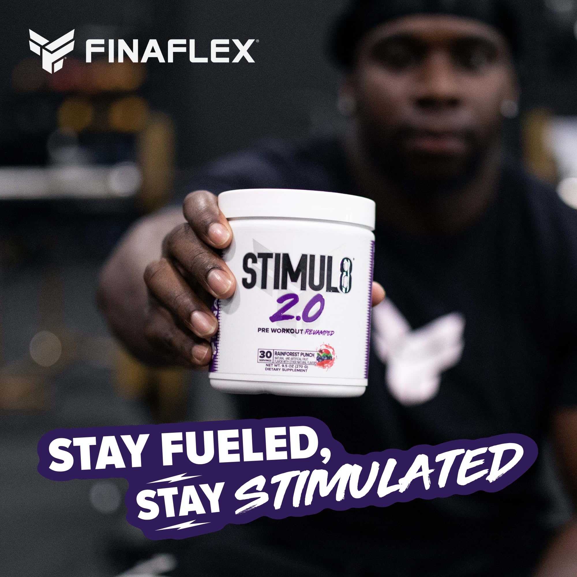 FINAFLEX STIMUL8 2.0 Pre Workout, Granny Apple - Delivers Energy, Focus & Strength FINAFLEXAu supplements