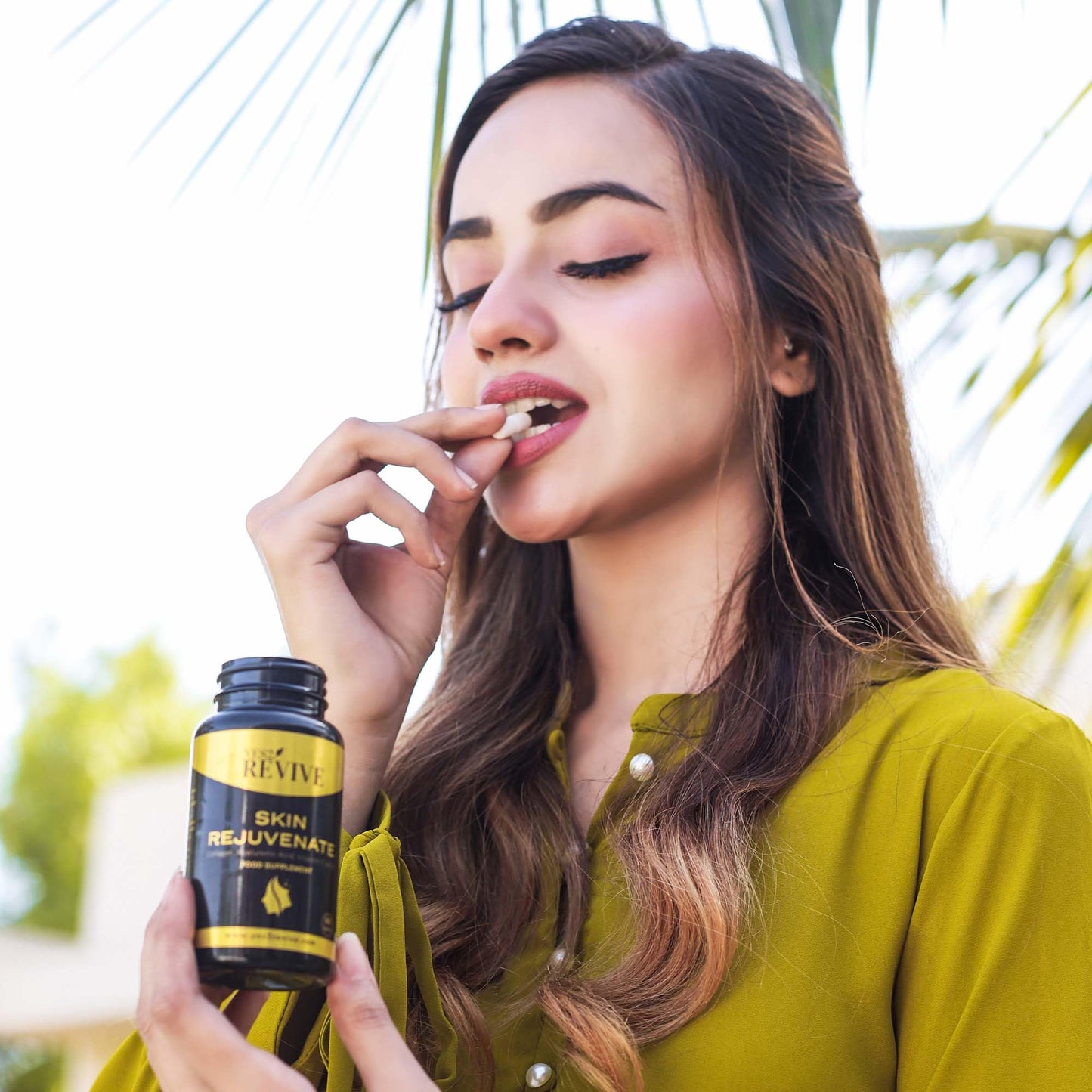 YES2 REVIVE Marine Collagen Capsules - Enhanced with Hyaluronic Acid Vitamin C & E Skin Rejuvenate YES2 REVIVEUS supplements