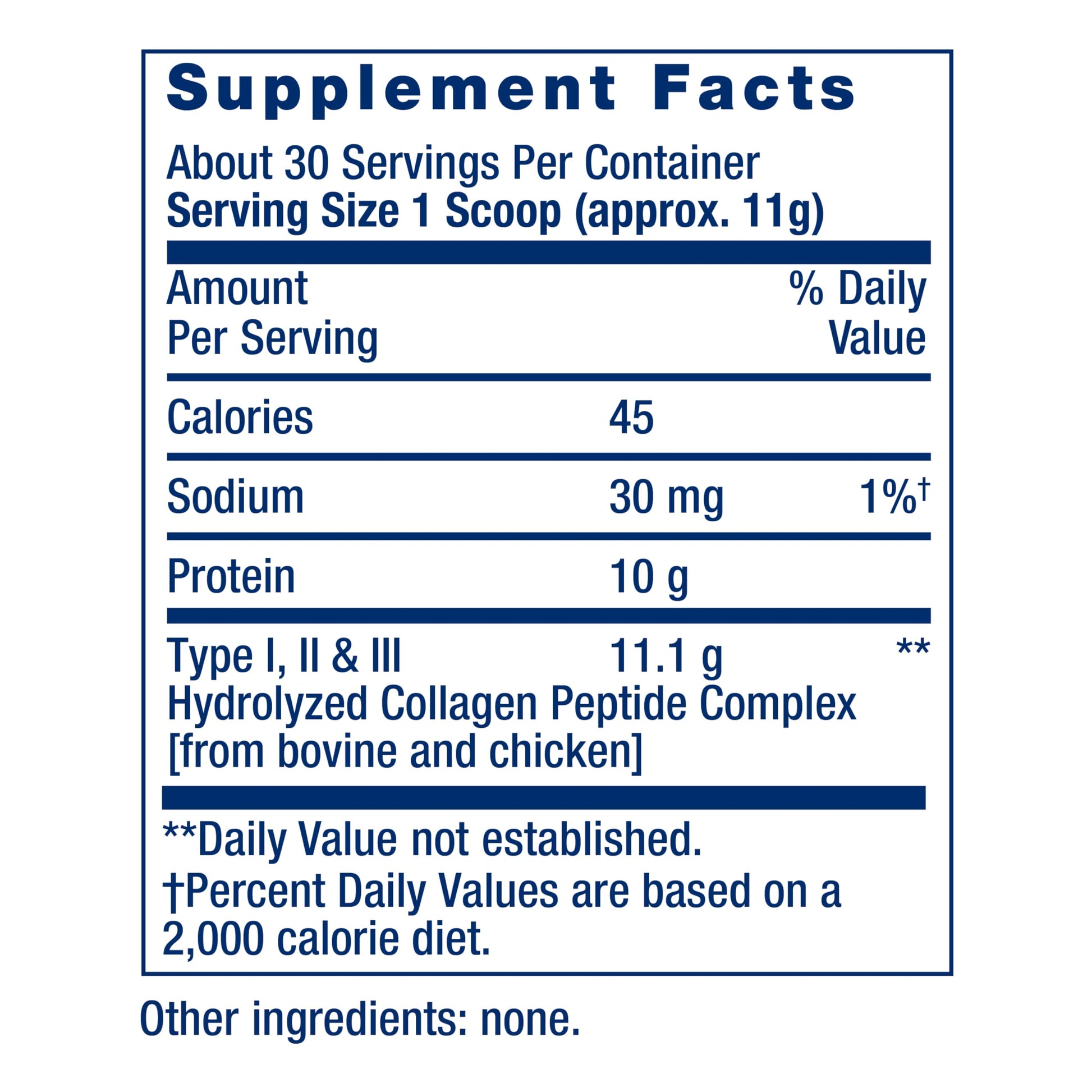 Life Extension Collagen Peptides for Skin & Joints, Collagen Types I, II & III in an Easy-Mix Powder, Gluten Free, Non-GMO, net Weight 343 Grams Life ExtensionAu supplements