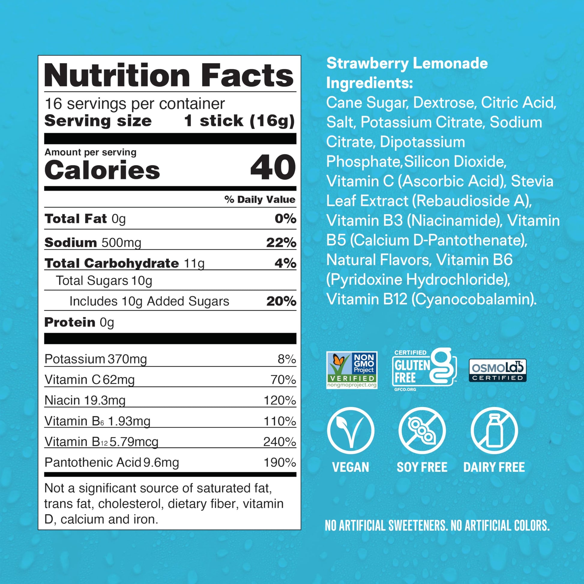 Liquid I.V.® Hydration Multiplier - Strawberry Lemonade | Electrolyte Powder Drink Mix | 3 Pack (48 Servings) Liquid I.V.US supplements