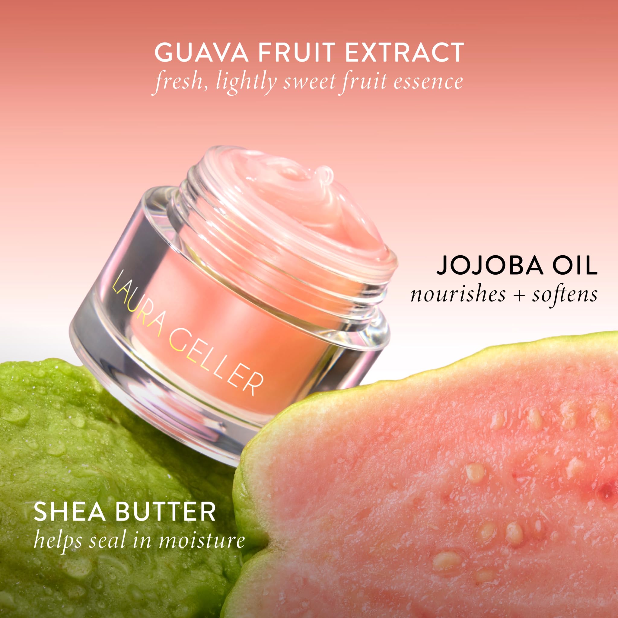LAURA GELLER NEW YORK Hydrating Lip Mask – Deep Moisture Lip Treatment for Dry, Chapped Lips with Jojoba Oil & Shea Butter – Includes Applicator – Guava LAURA GELLER NEW YORKAu supplements