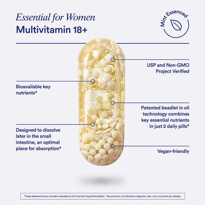 Ritual Multivitamin for Women 18+ & Daily Gut Health Support, 30 Days Supply RitualUS supplements