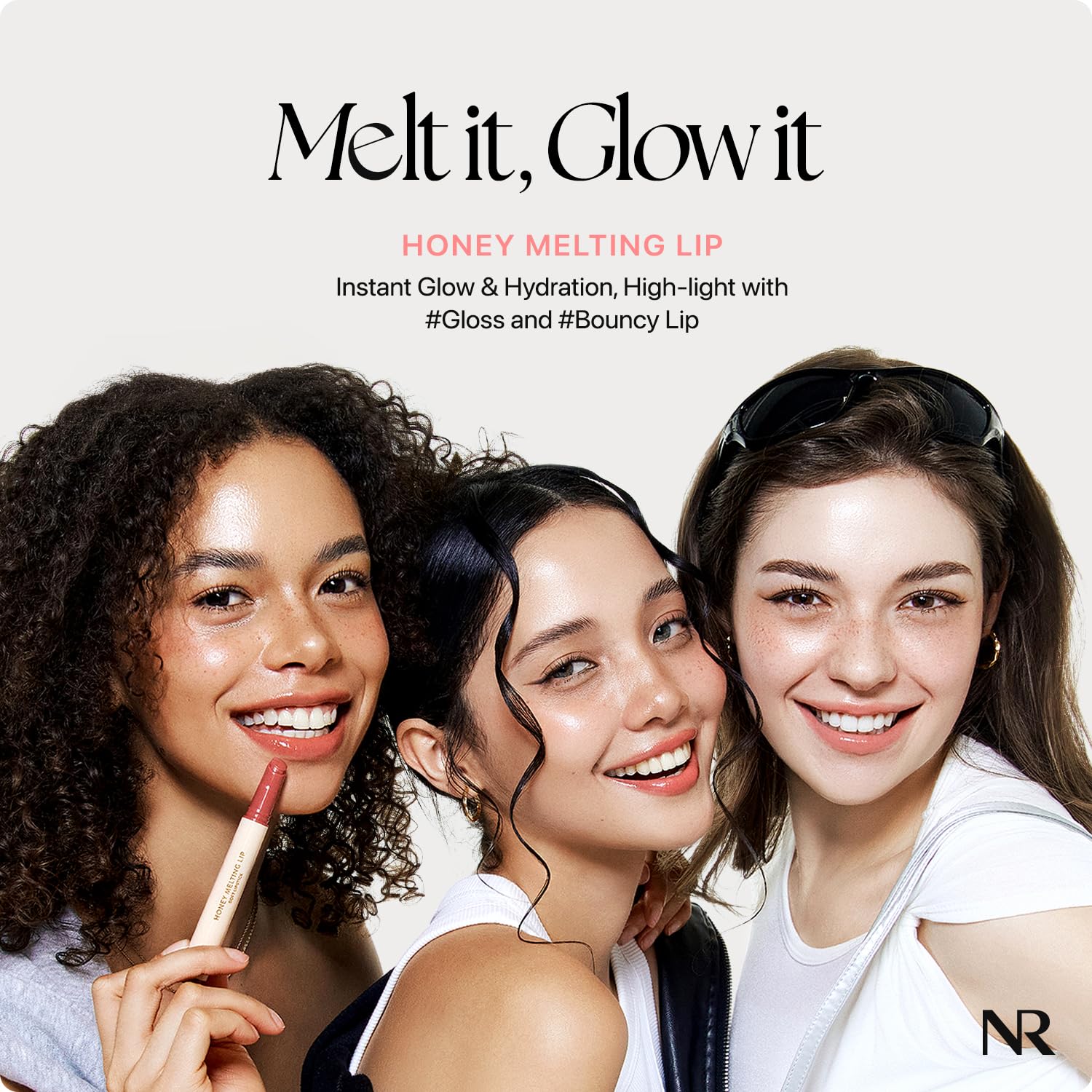 Nature Republic HONEY MELTING LIP (02 FIG) SOFT LIP STICK, Hydrating Gloss, Moisturizing balms, Sheer tint, Shine & Nude, Glowy Finish, korean make up Nature RepublicAu supplements