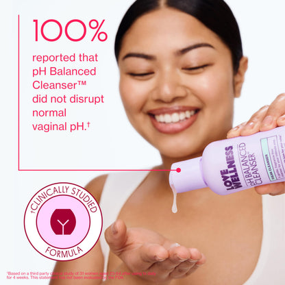 Love Wellness Skincare for Down There Bundle | Gentle pH Balancing Cleanser, Moisturizing Comfy Cream & Refreshing Wipes | Feminine Care for pH Balance, Dry & Sensitive Vulva | Fragrance-Free Love WellnessUS supplements