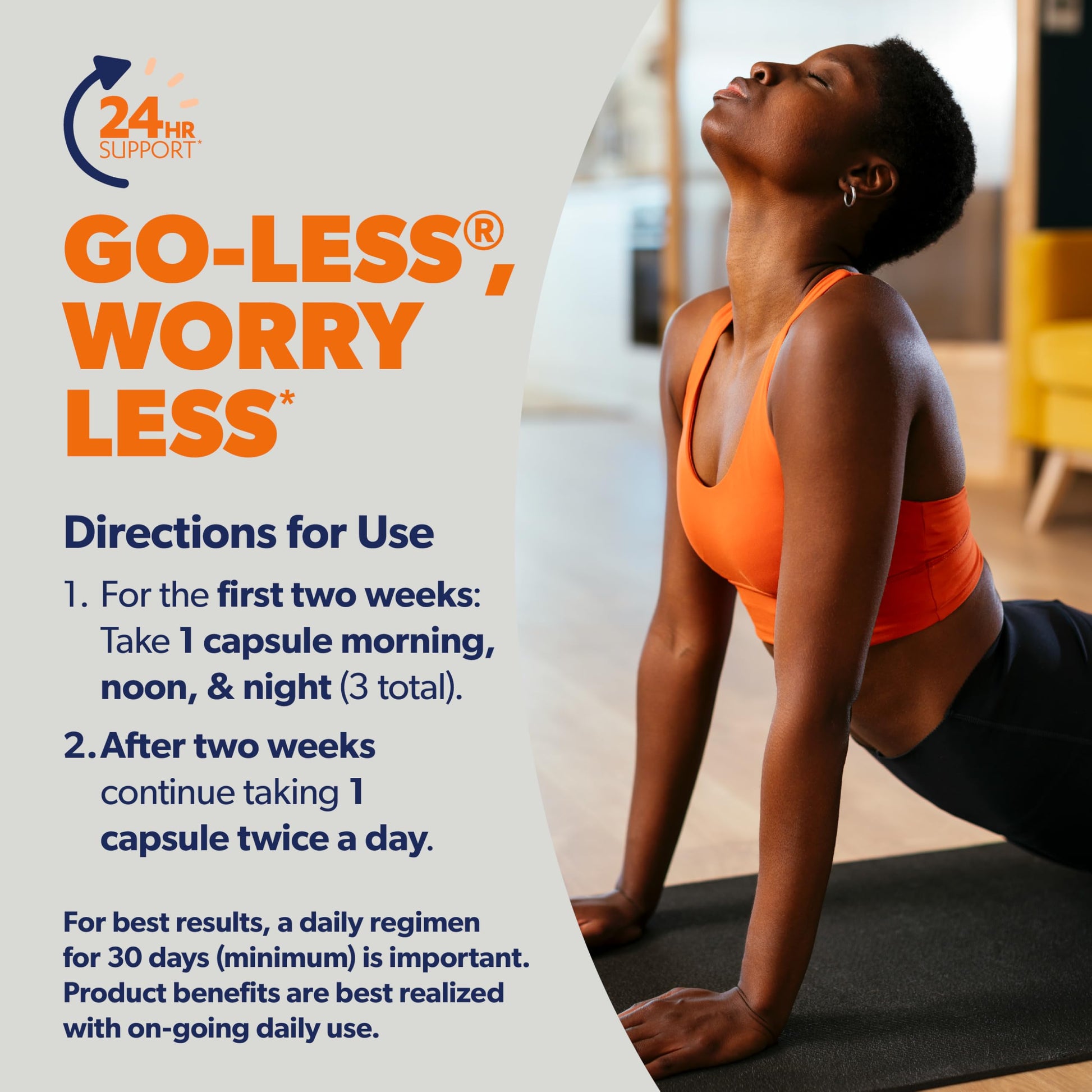 AZO Bladder Control with Go-Less Daily Supplement | Helps Reduce Occasional Urgency, leakage due to laughing, sneezing and exercise††† | 72 Capsules AZOAu supplements
