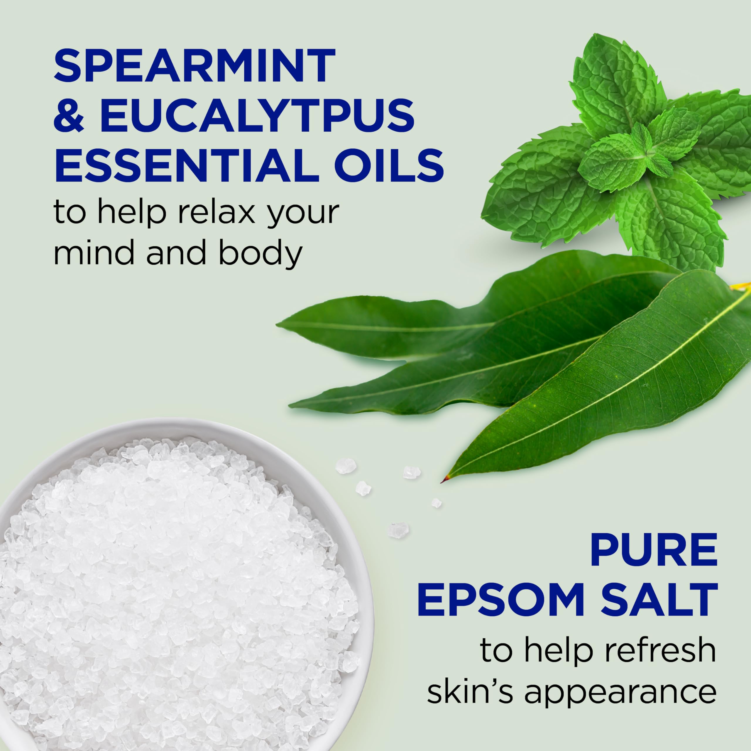 Dr Teal's Foaming Bath with Pure Epsom Salt, Relax & Relief with Eucalyptus & Spearmint Dr Teal'sAu supplements