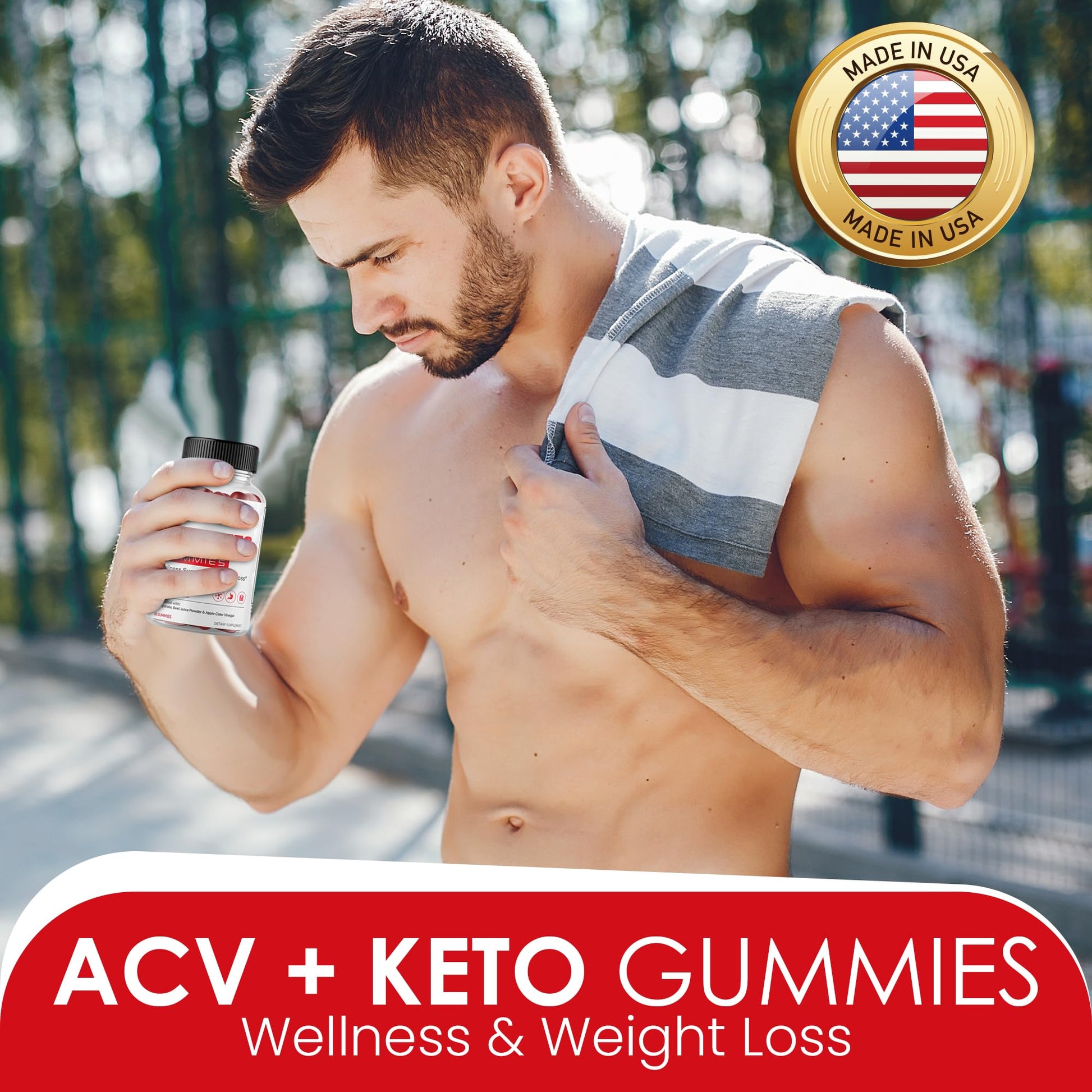 Nutrocell Simpli Health ACV Ketos Gummies Keto Apple Cider Vinegar 1050mg, Simplihealth NutrocellUS supplements